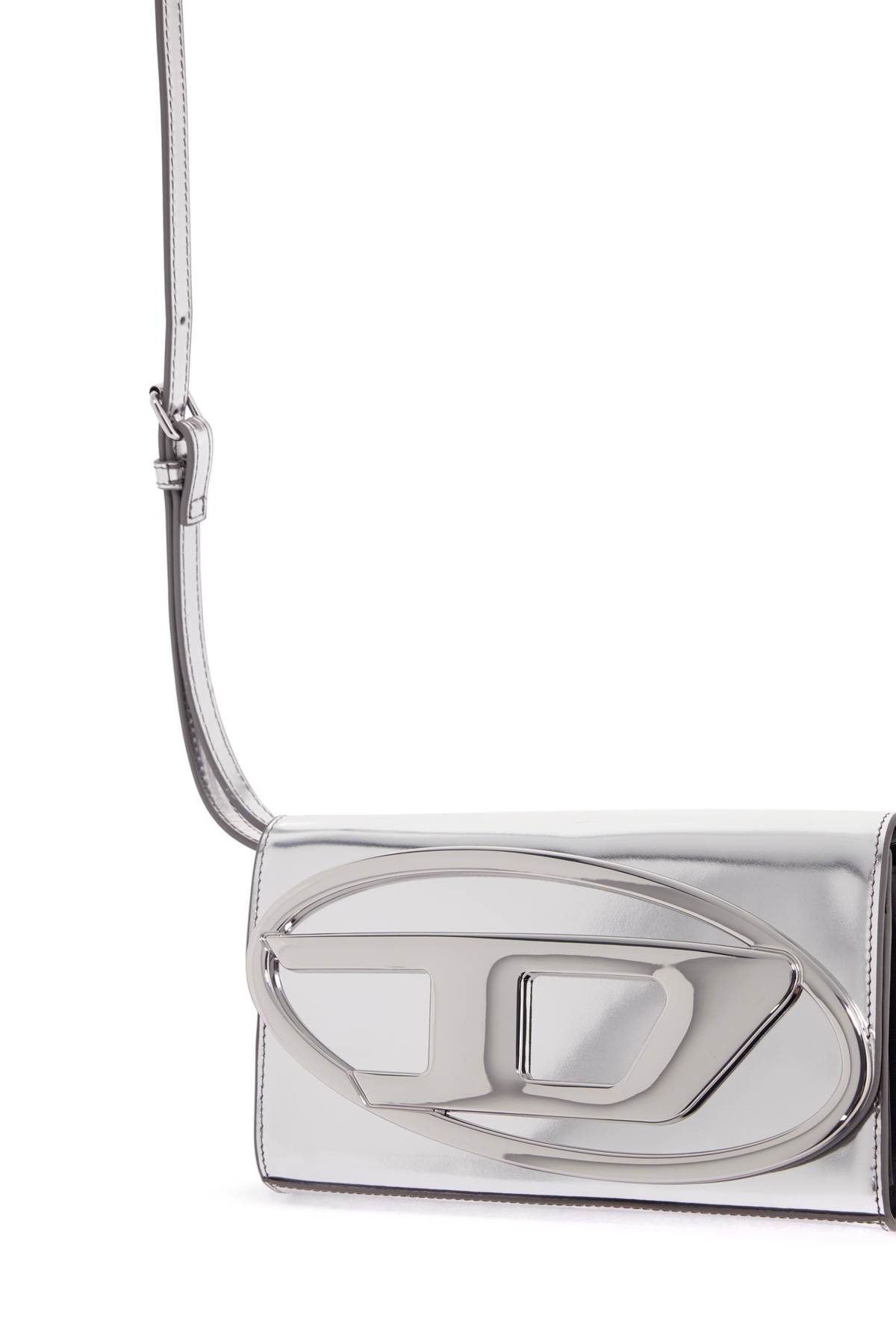 Diesel Silver 1dr Wallet In Metallic