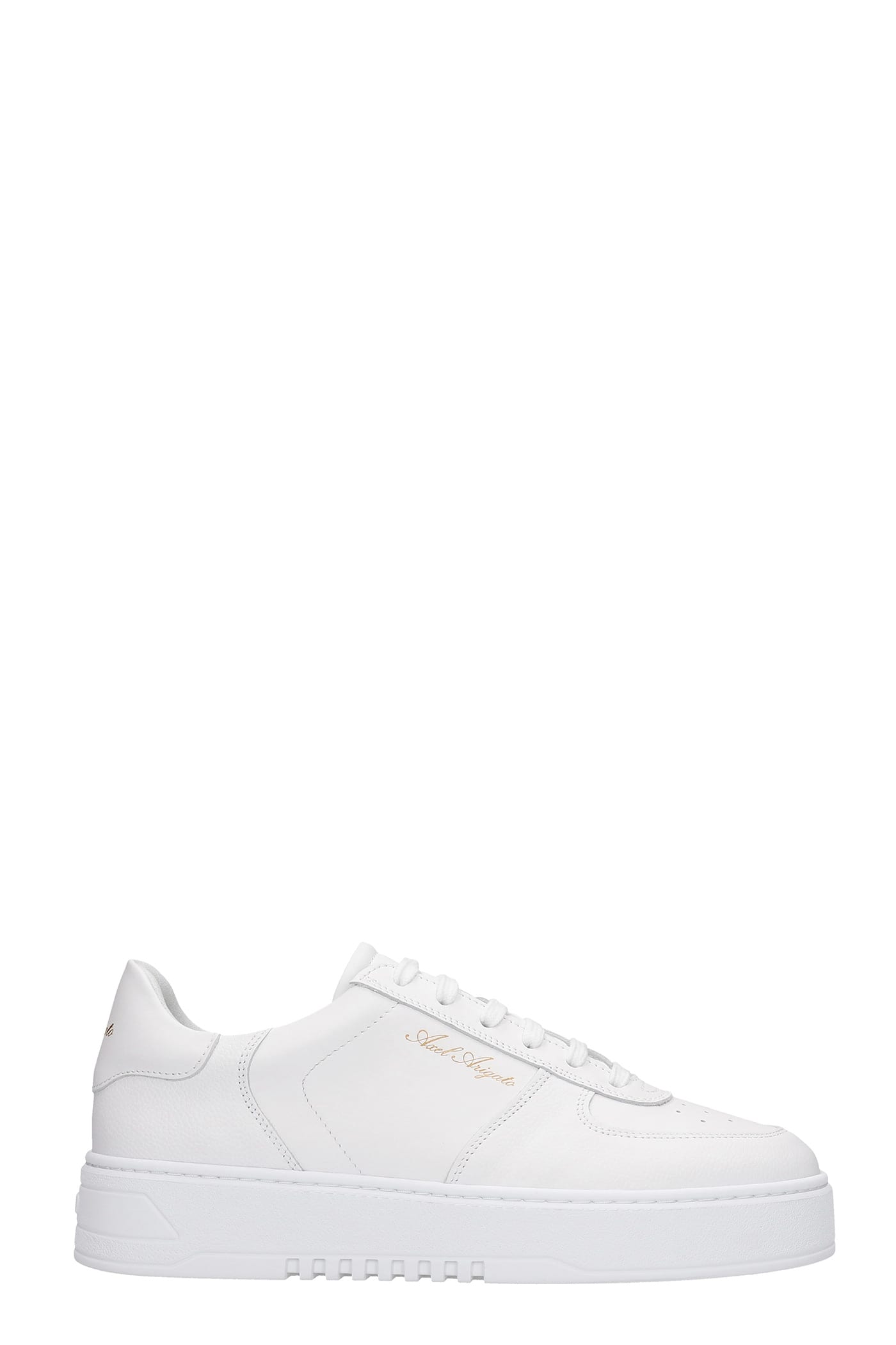 AXEL ARIGATO ORBIT trainers IN WHITE LEATHER,24005