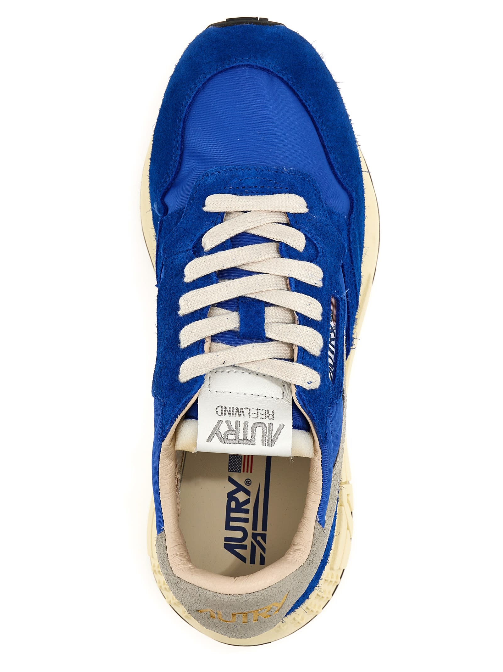 Shop Autry Reelwind Sneakers In Blue