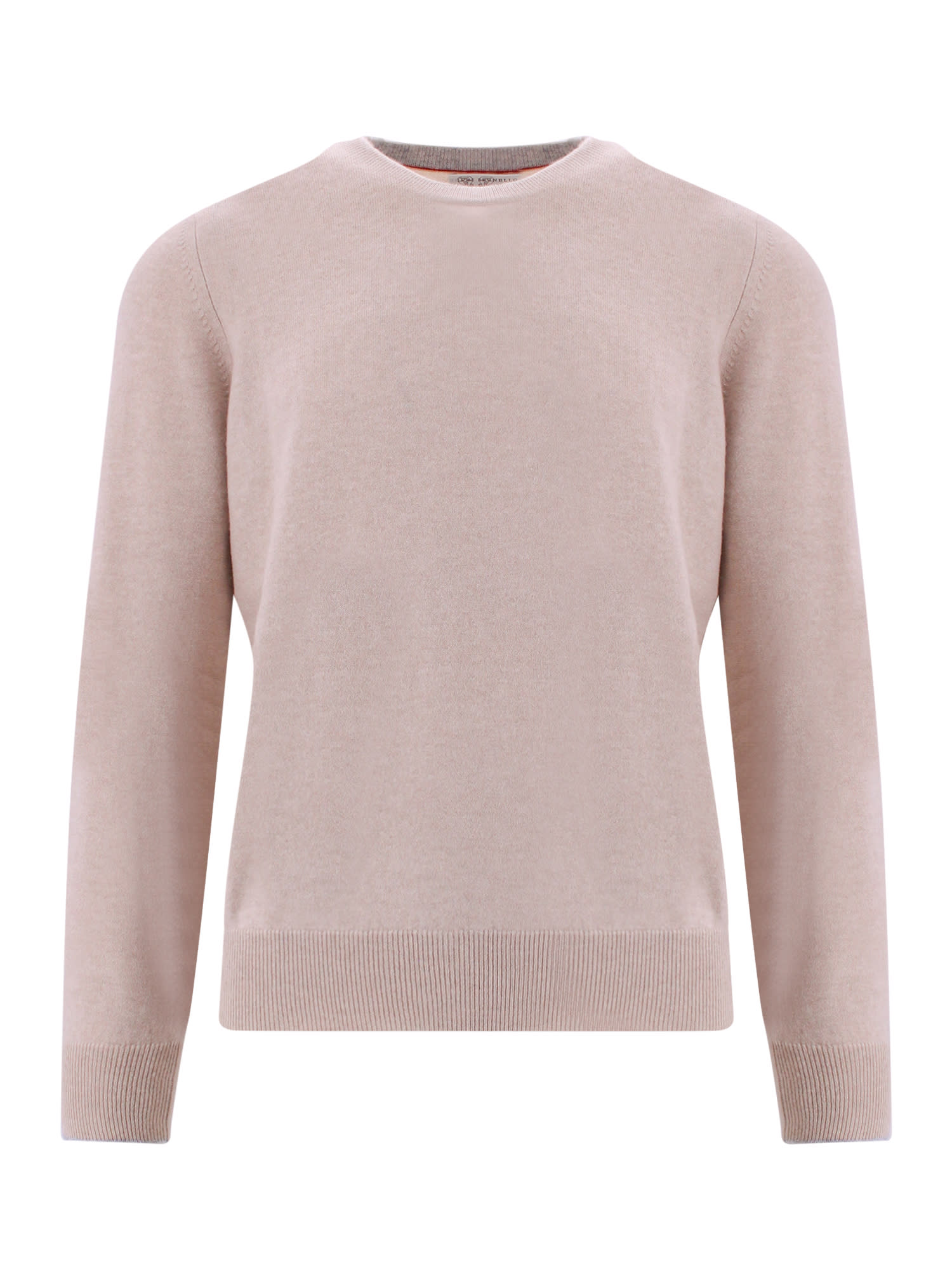 Shop Brunello Cucinelli Sweater In Beige