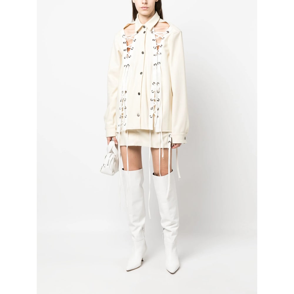 Julfer Skirt In White