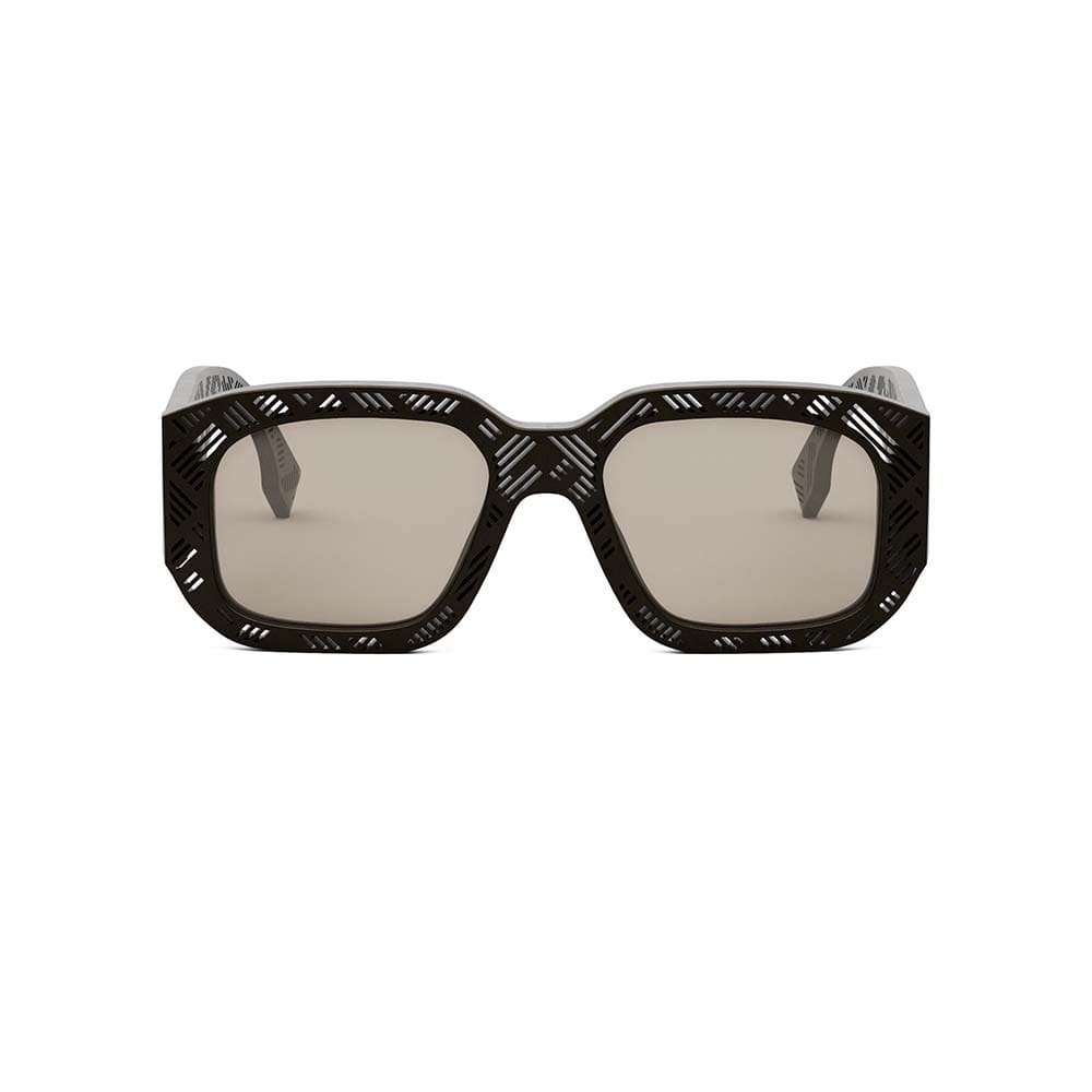 Fendi Sunglasses In Marrone/marrone Chiaro