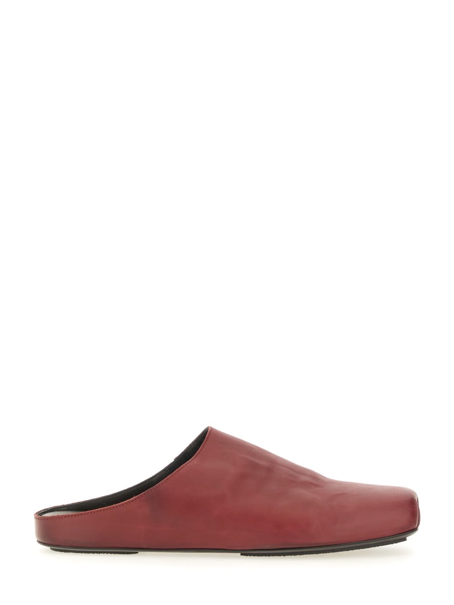 Shop Uma Wang Slipper Ballet In Red