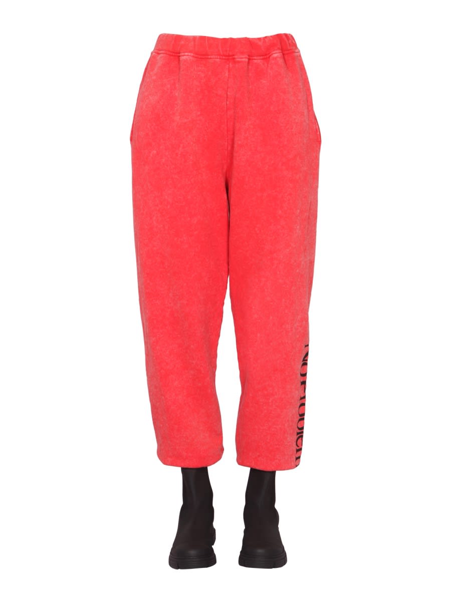 Shop Aries No Problemo Jogging Pants In Red