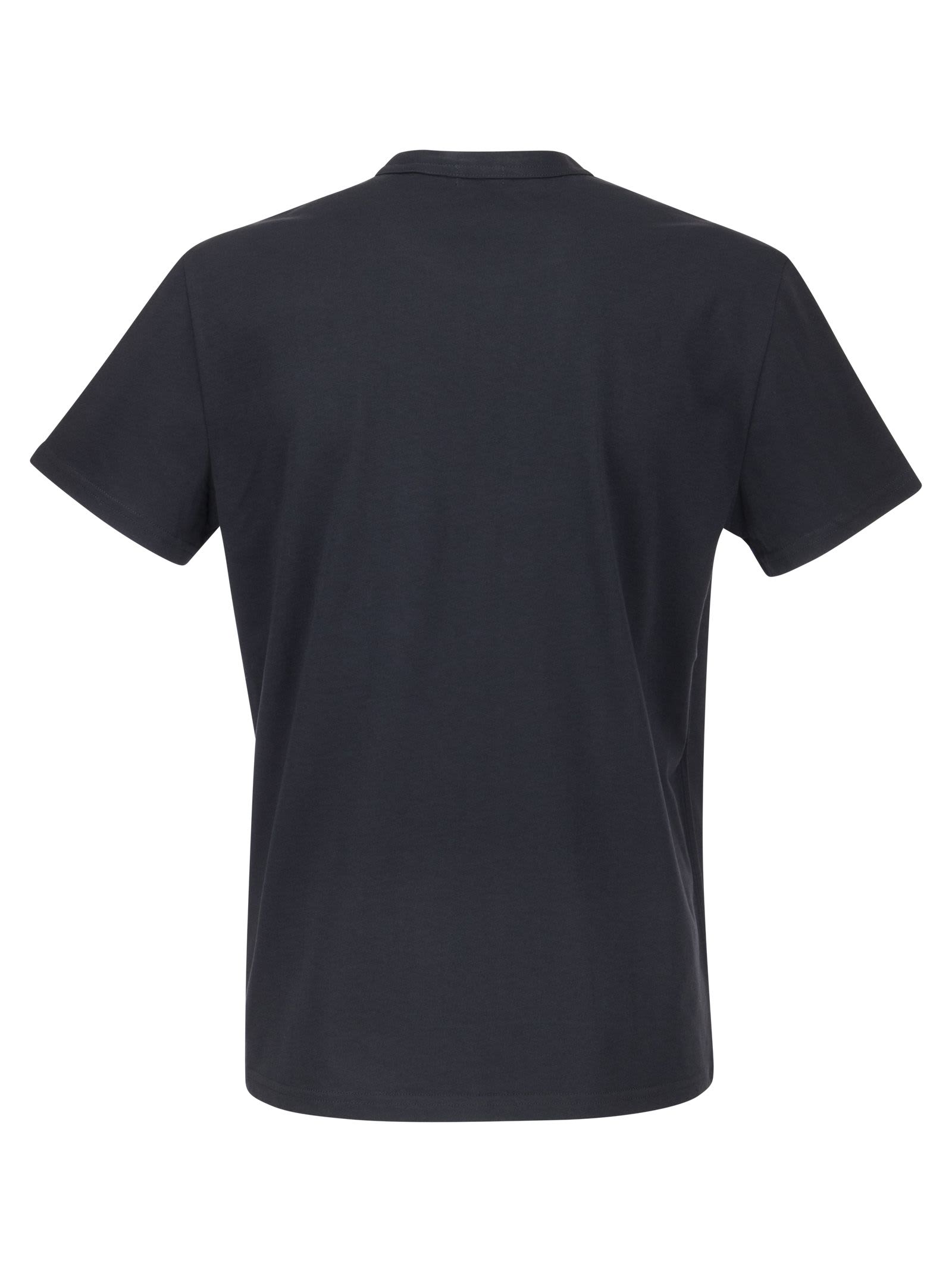 Shop Fay Archive T-shirt In Navy Blue