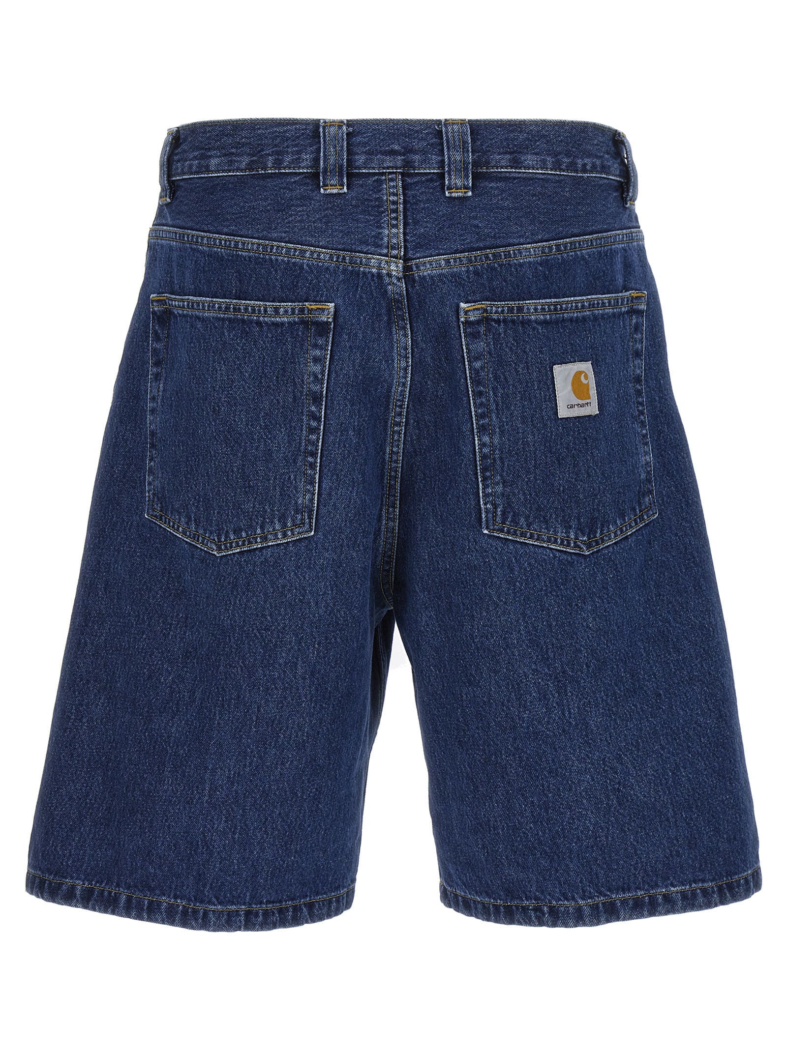 Carhartt Rear Logo-patch Denim Shorts