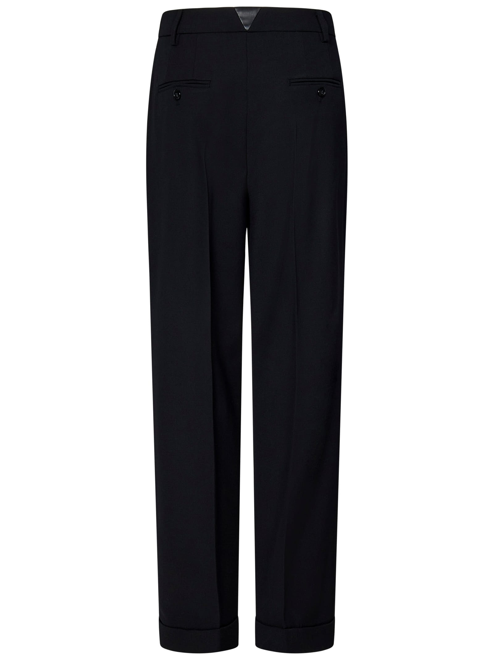 Shop Pinko Peru Trousers In Black