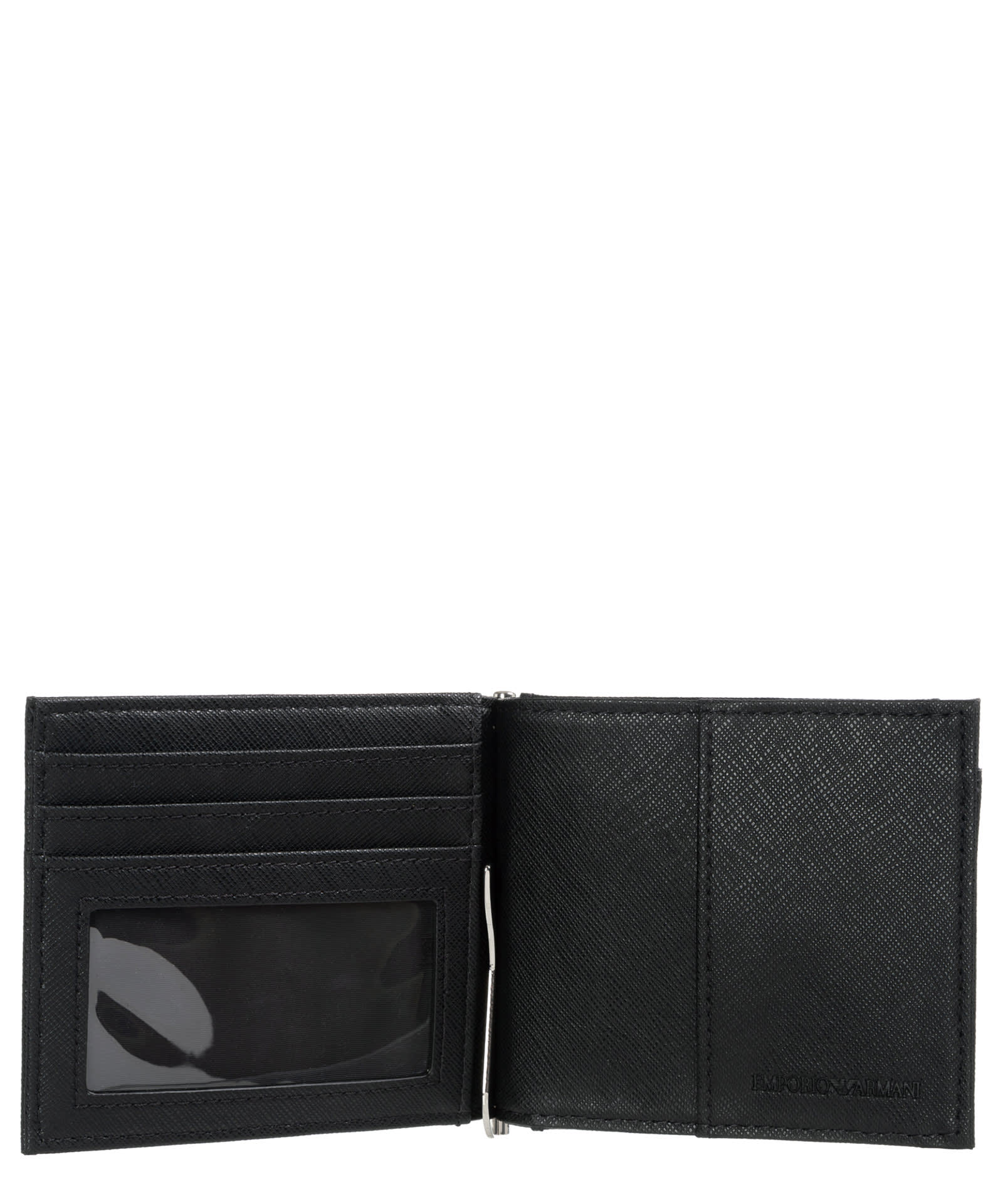 Shop Emporio Armani Wallet In Black