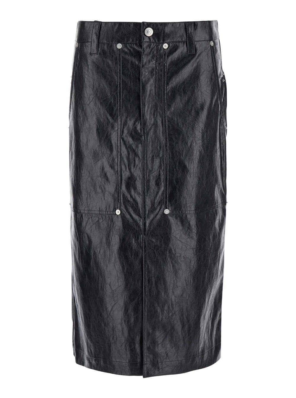 Shop Marant Etoile Angele Skirt In Black