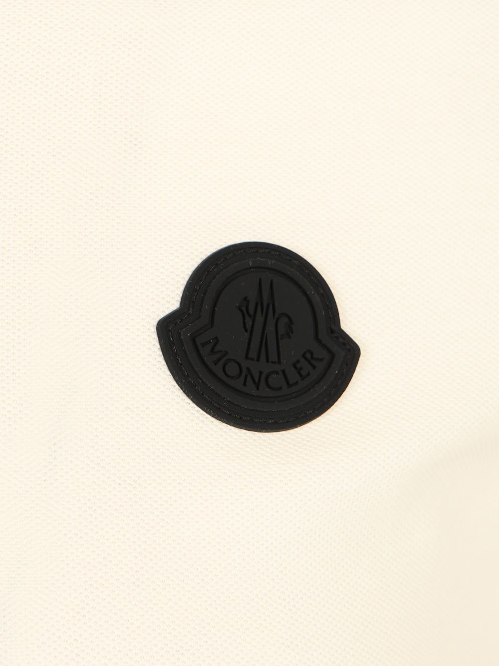 MONCLER STRETCH PIQUET POLO SHIRT