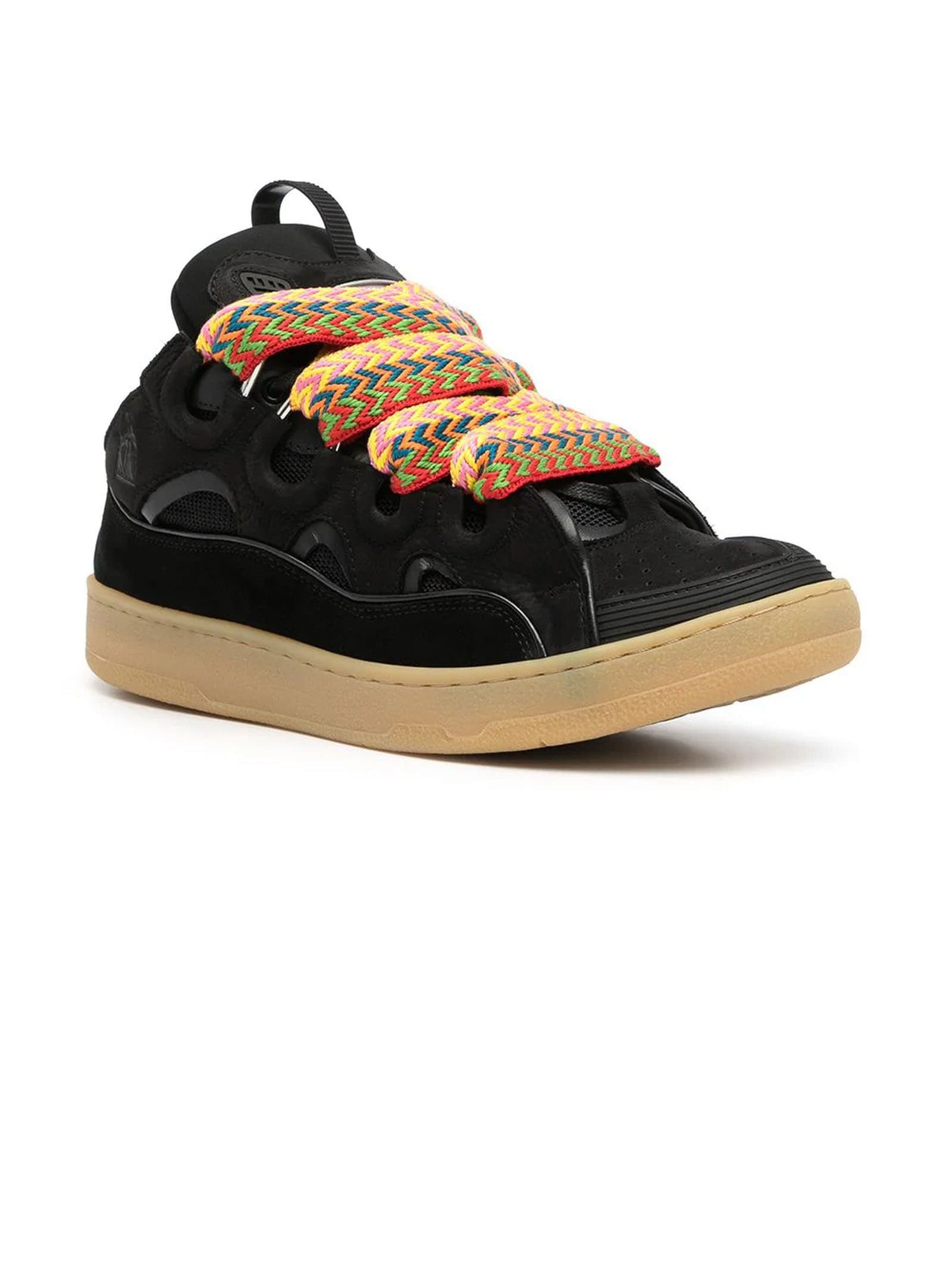 Shop Lanvin Sneakers Black