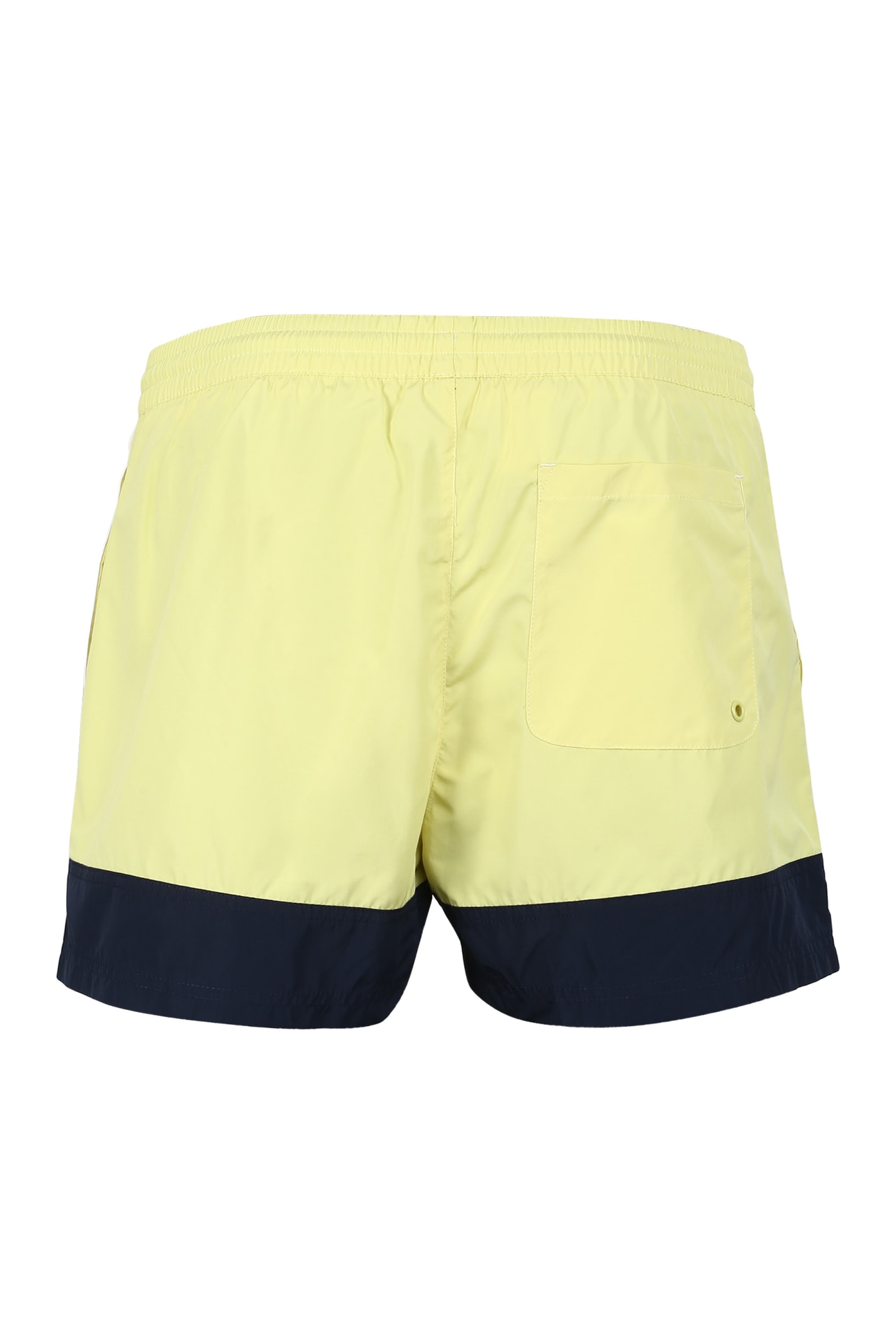yellow fila shorts