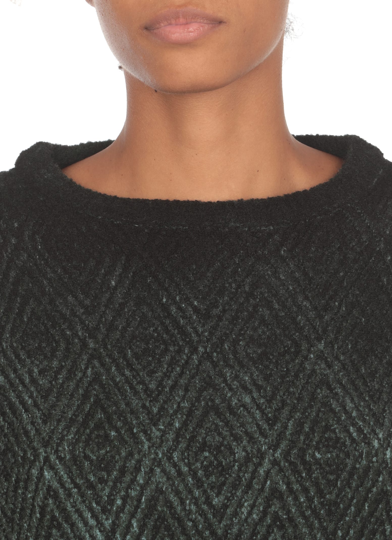 Shop Avant Toi Silk And Wool Sweater In Green