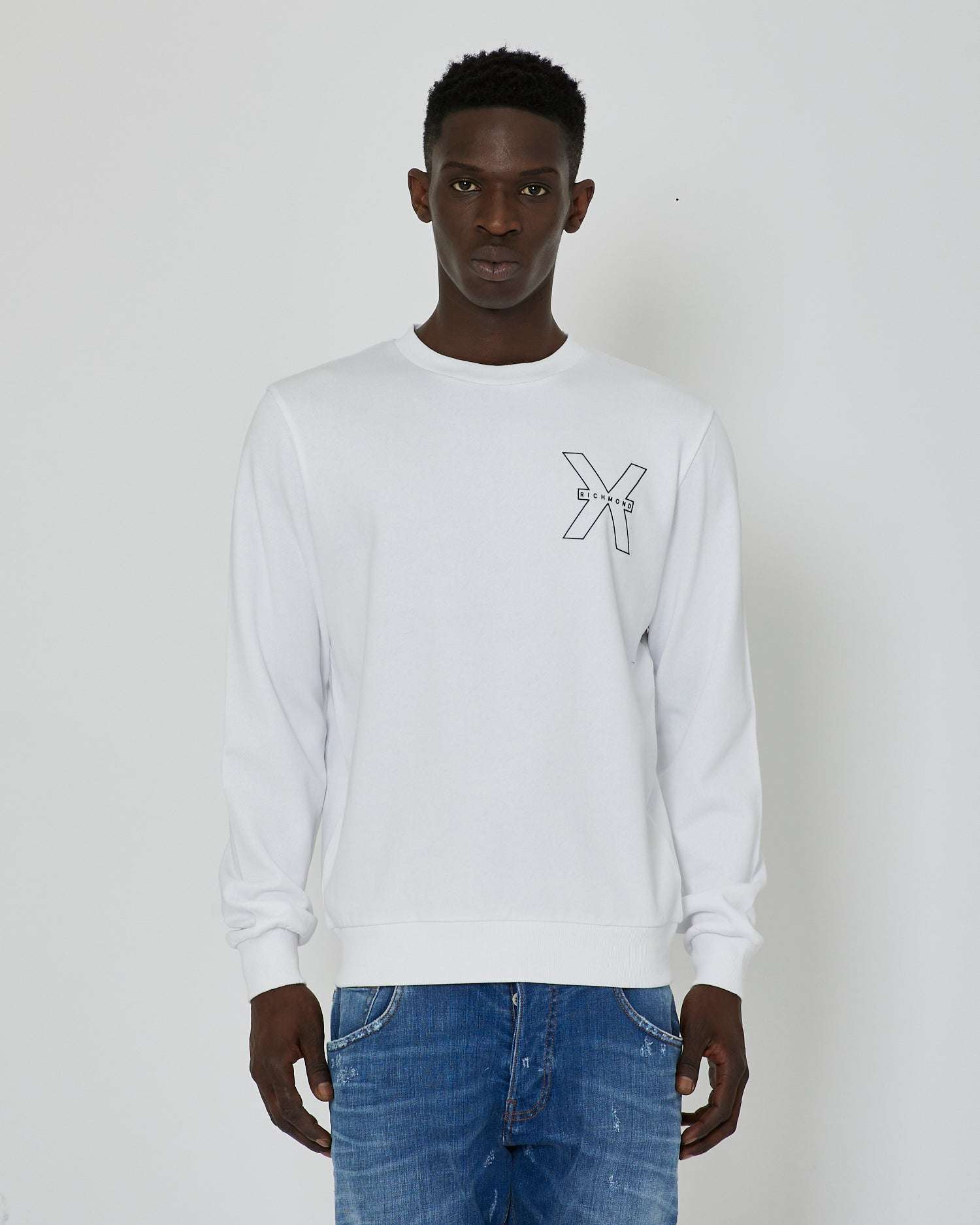 Sweatshirt With Front Graphic