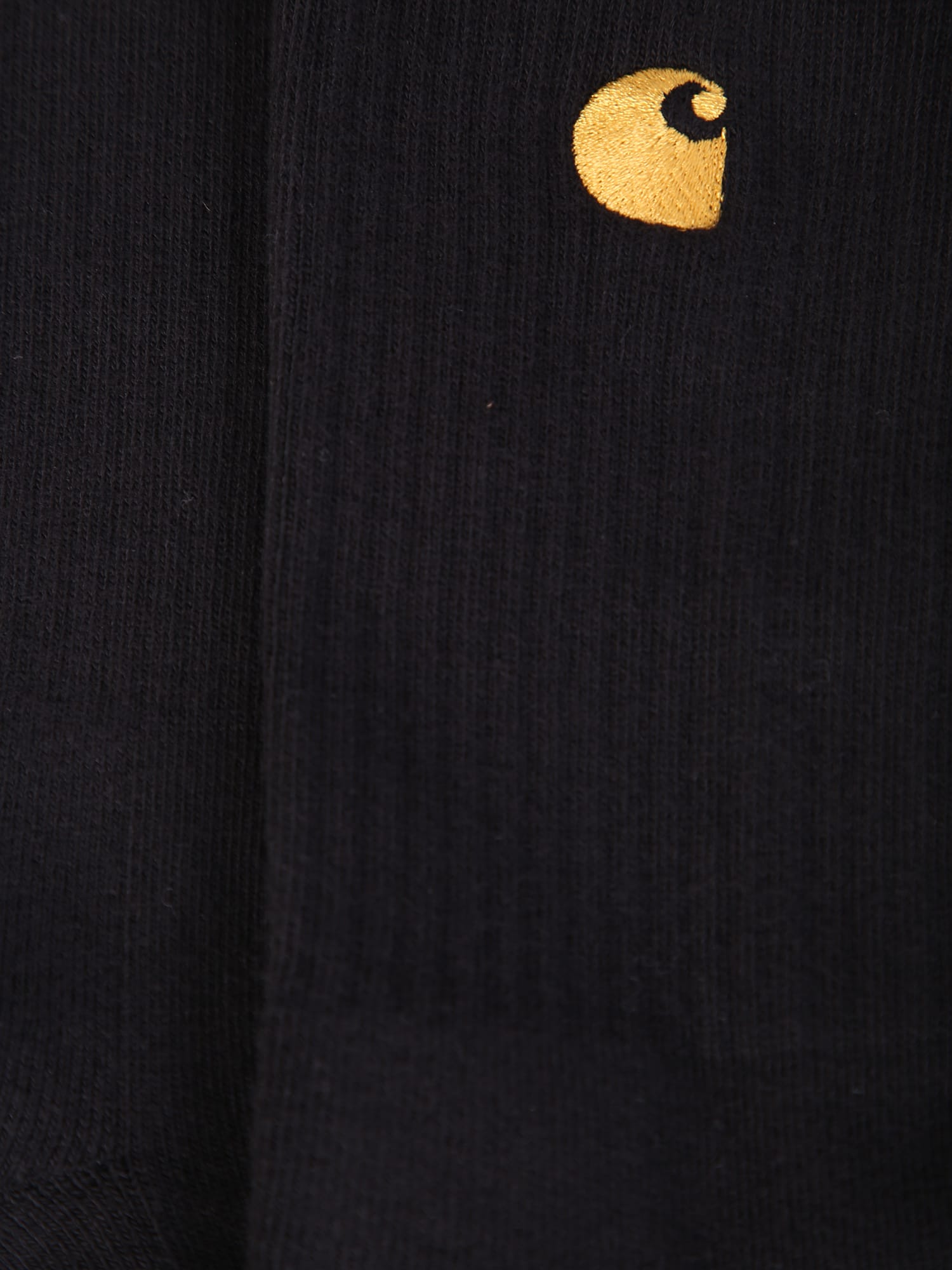 Carhartt Cotton Socks With Embroidered Logo In Wht