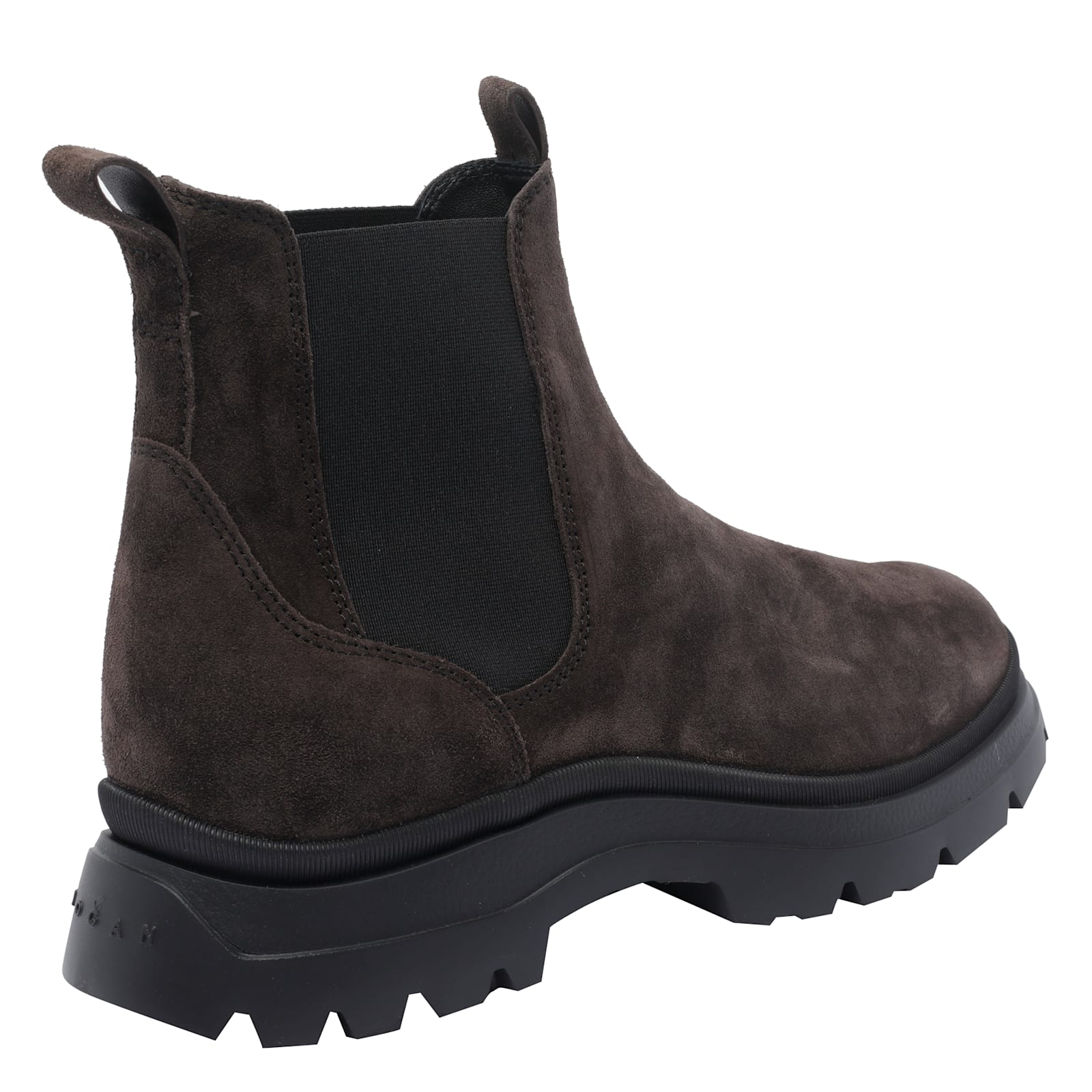 Hogan H692 Ankle Boots In Brown
