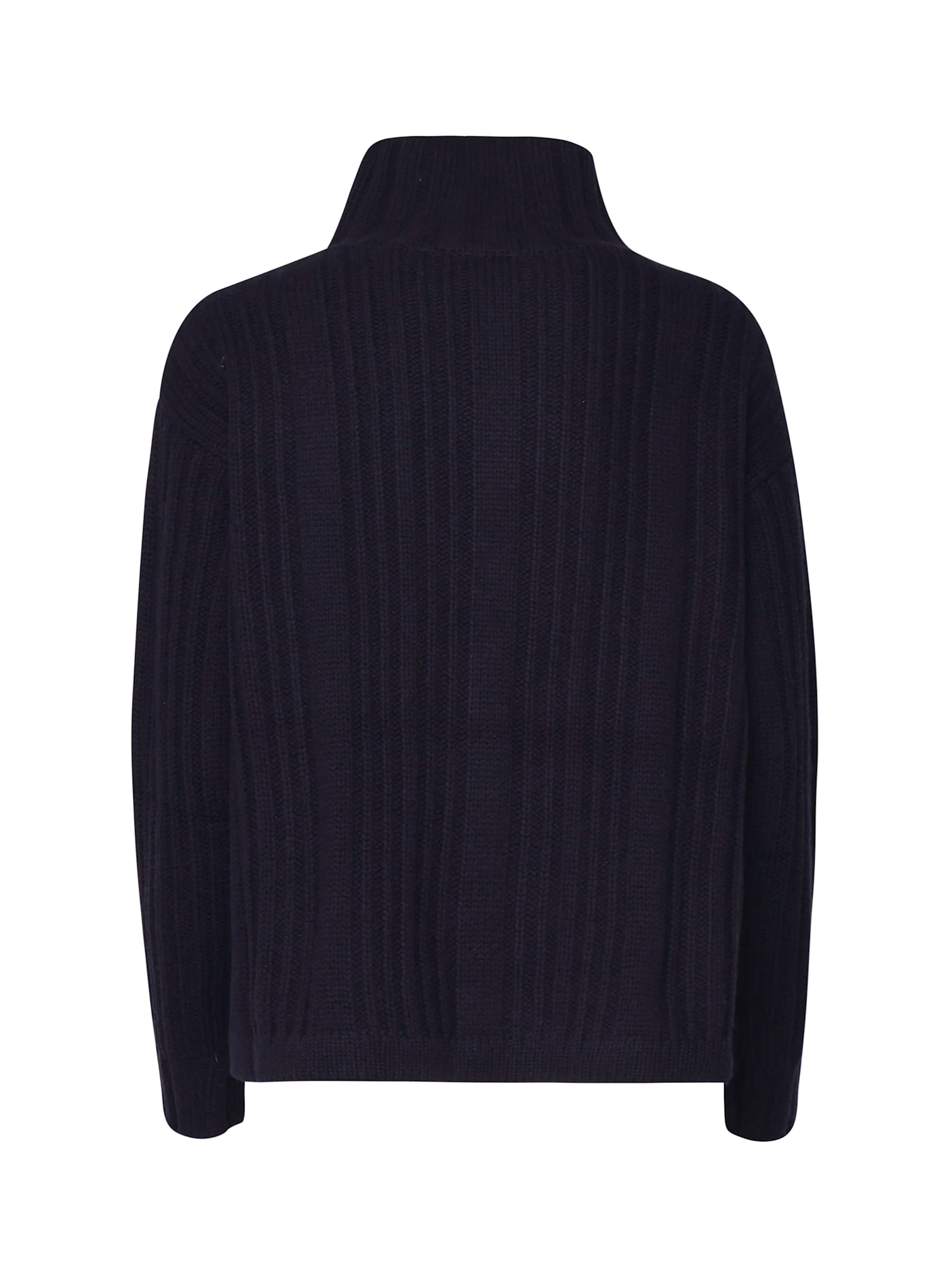 Shop Max Mara Vitalba Turtleneck Jumper In Blue