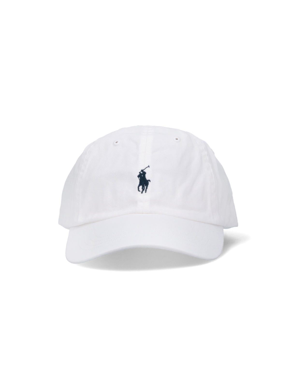 Polo Ralph Lauren Beige Cotton Hat With Logo In White