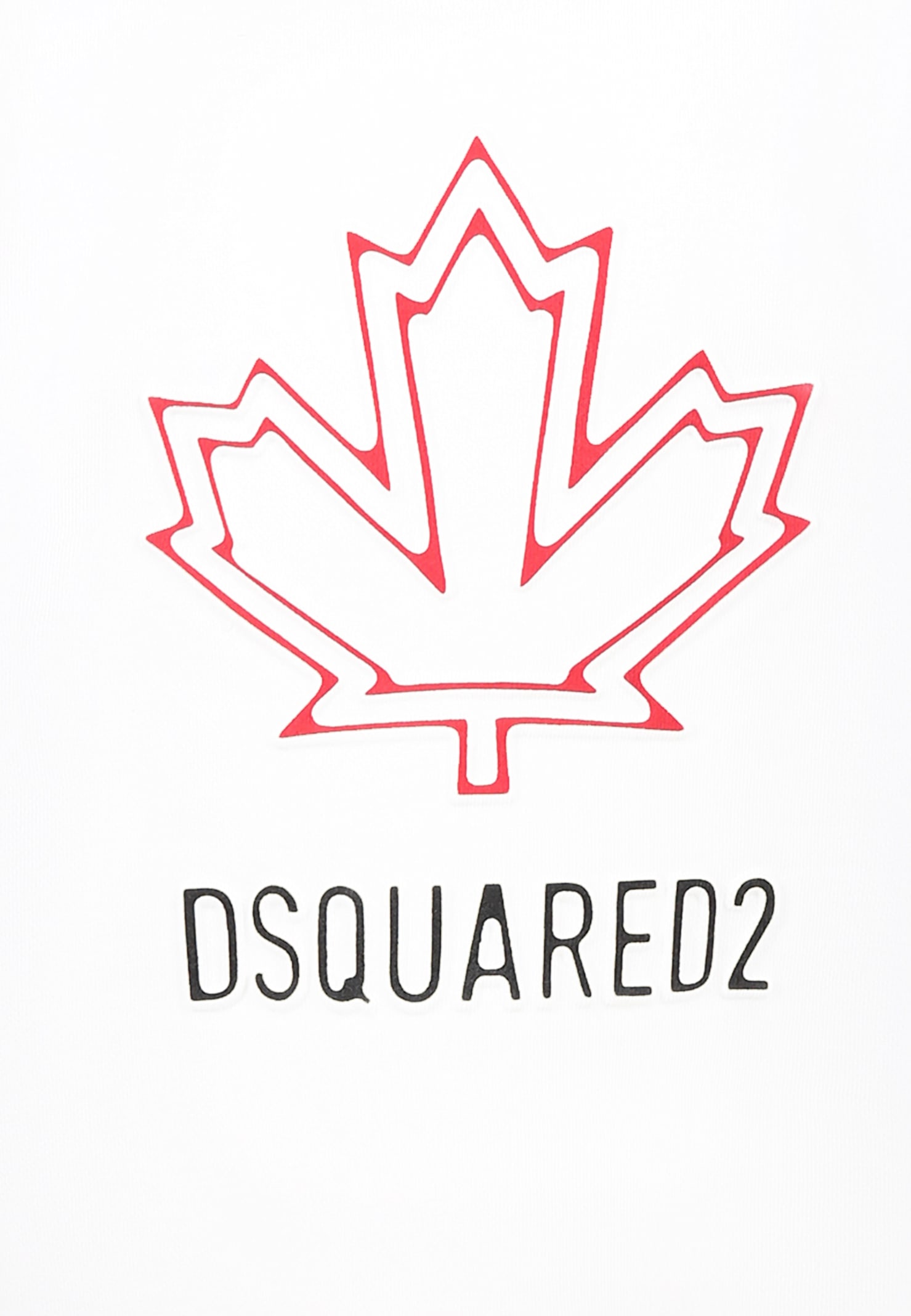 Dsquared2 Logo-print Sweatshirt In White