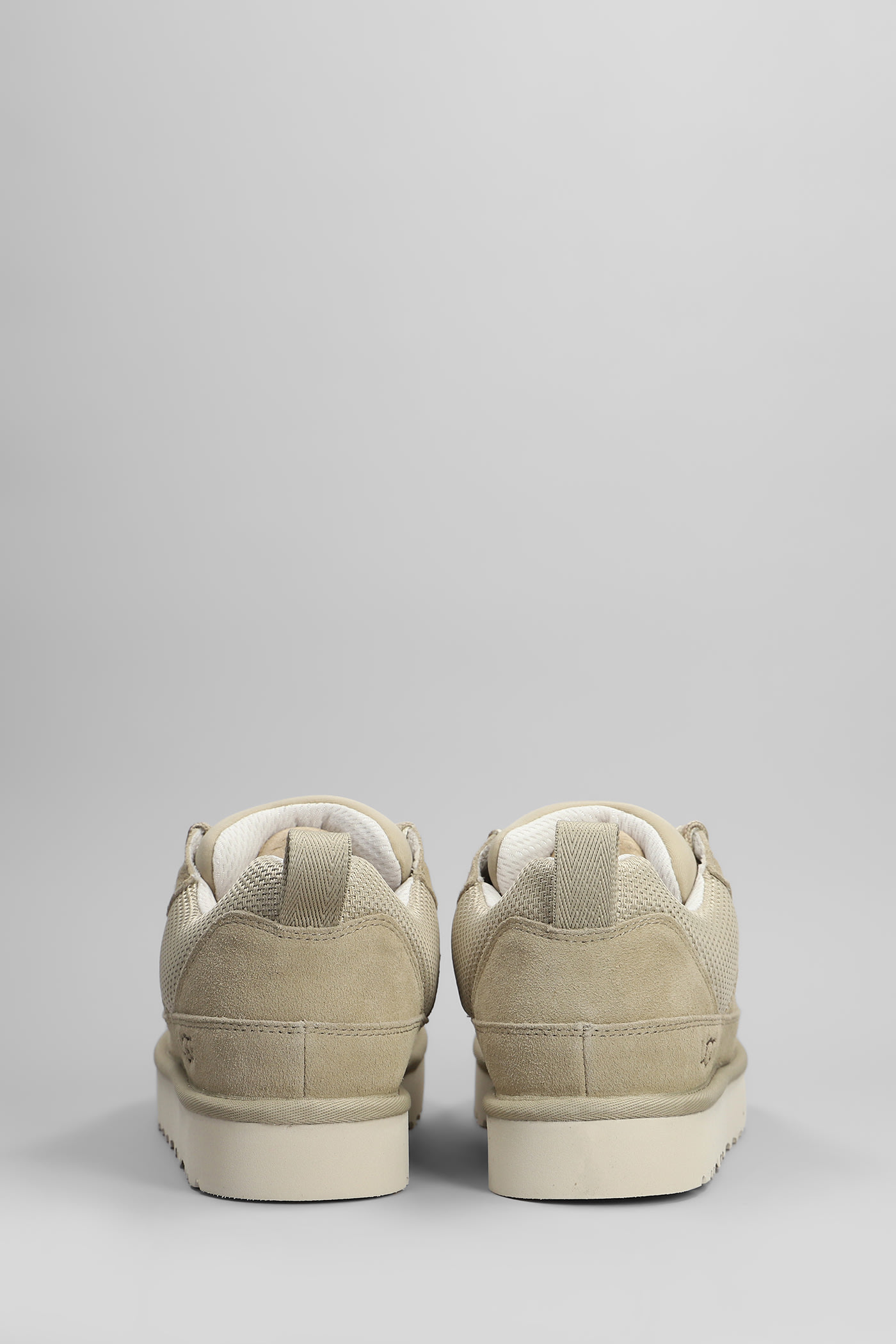 Ugg M Lo Lowmel Sole Sneakers In Soft Suede In Brown