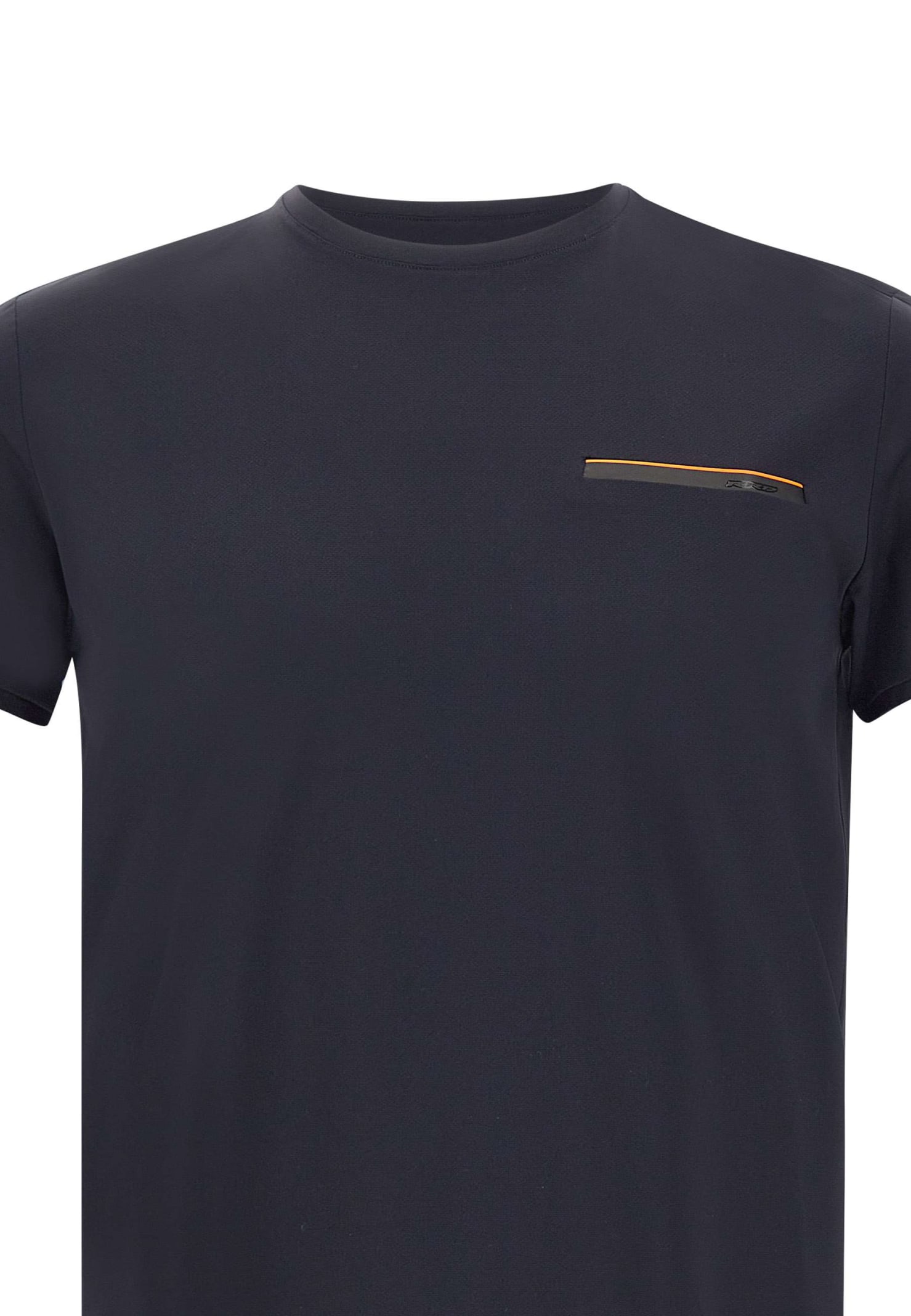 Shop Rrd - Roberto Ricci Design Oxford Pocket Shirty T-shirt In Blue Black