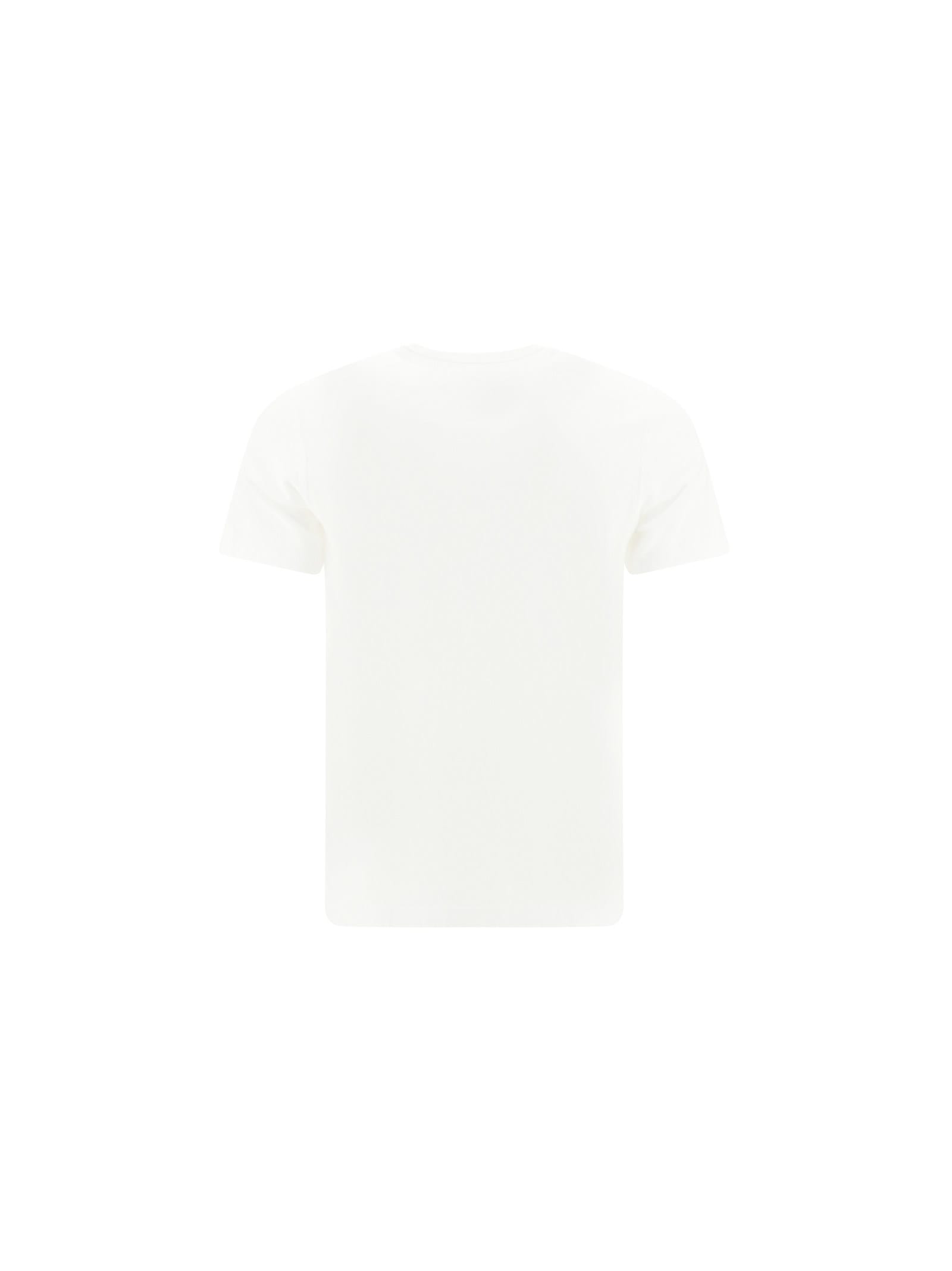 Shop Barbour Lens T-shirt In White