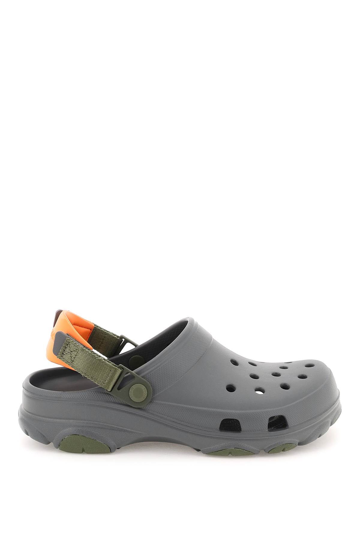 Crocs Classic All Terrain Sliders 206340 In Slate Grey Multi (grey)