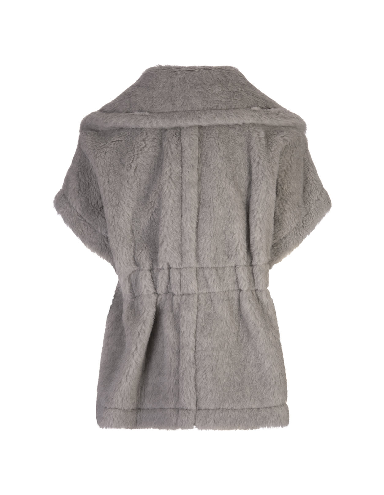 Shop Max Mara Grey New Abavo Cape