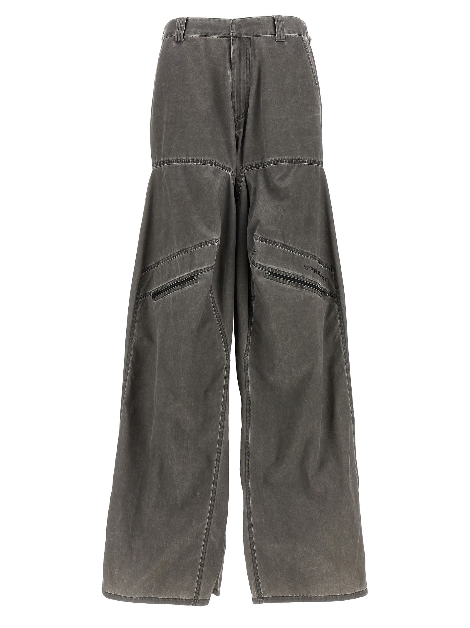 Shop Y/project Pop-up Trousers In Black