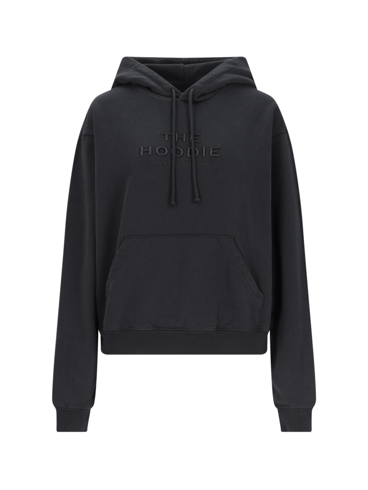 Shop Marc Jacobs The Hoodie Sweatshirt In Black