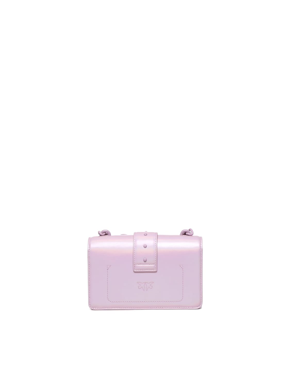 Shop Pinko Mini Love Bag One Simply In Lilla-block Color