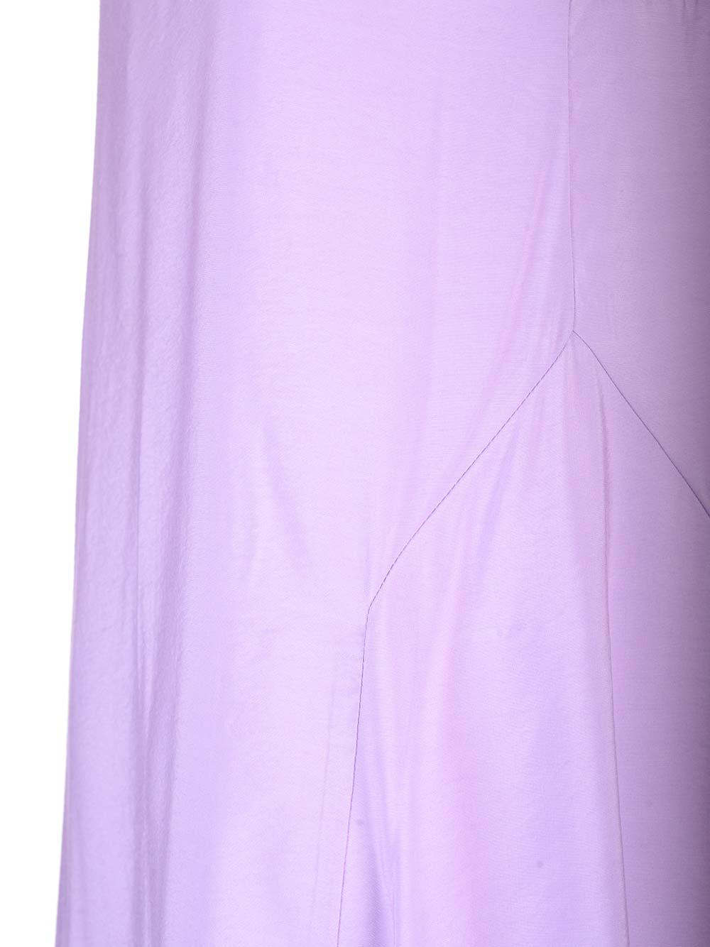 Shop Maison Kitsuné Lilac Maxi Dress In Violet