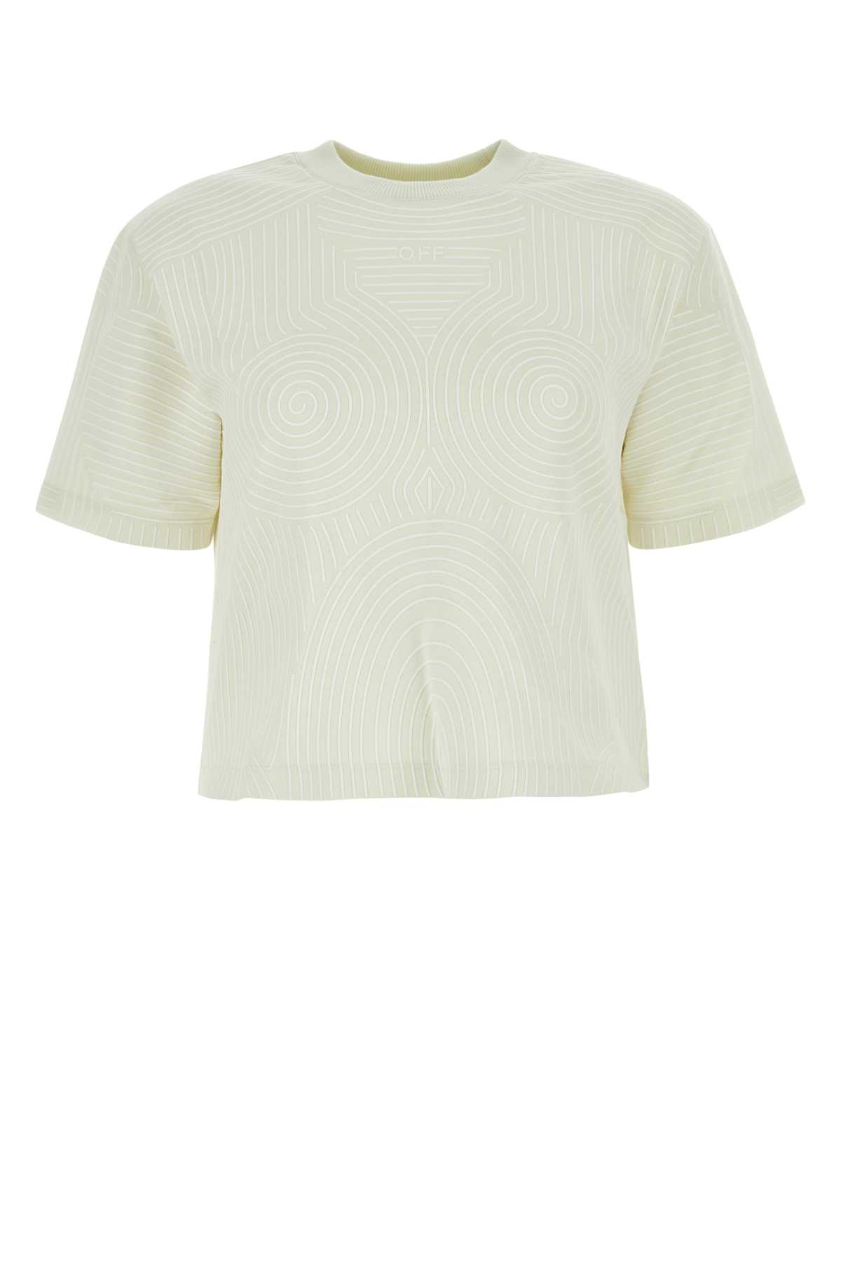 Ivory Cotton Oversize T-shirt