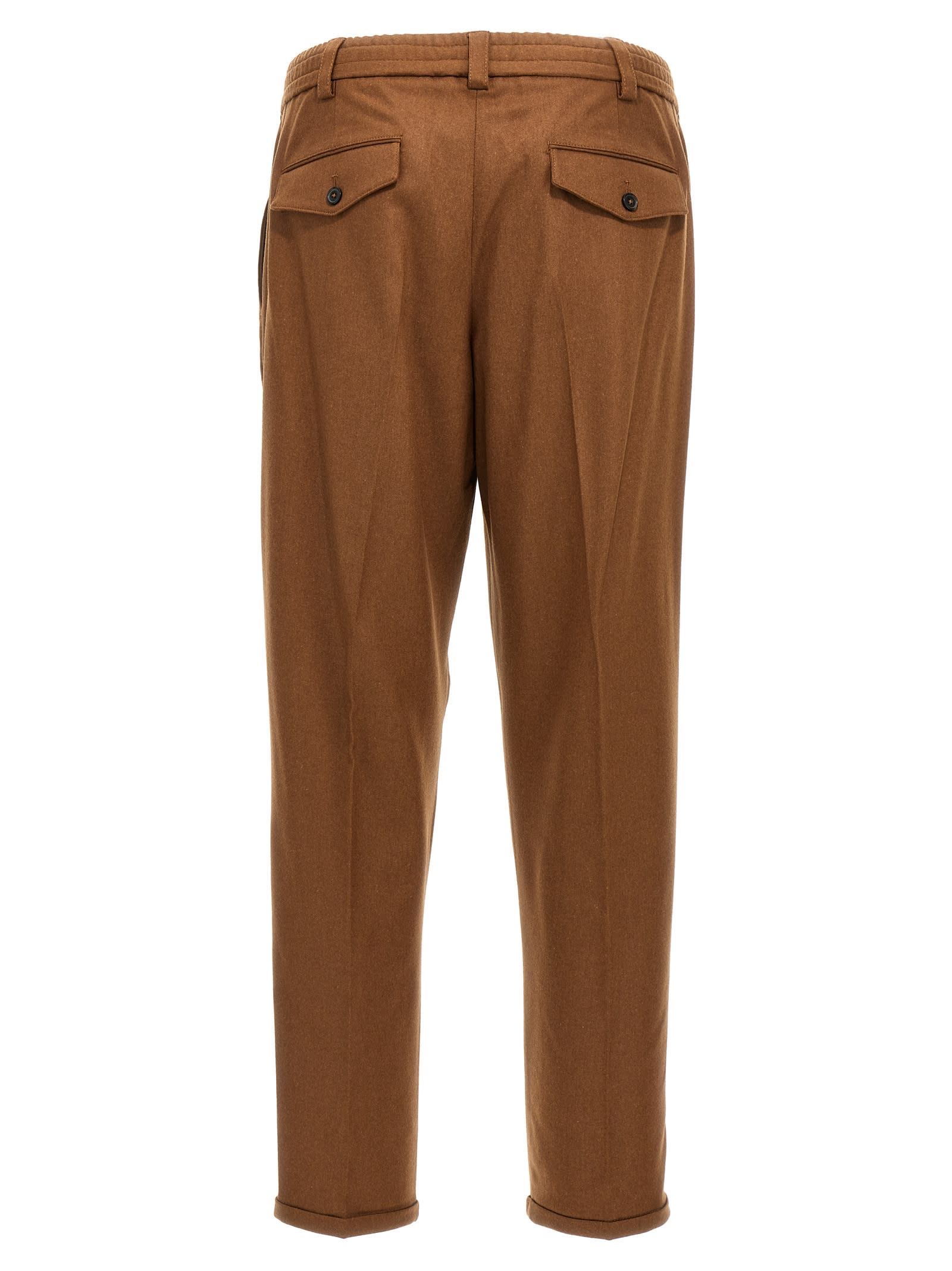 Shop Pt Torino The Rebel Pants In Brown