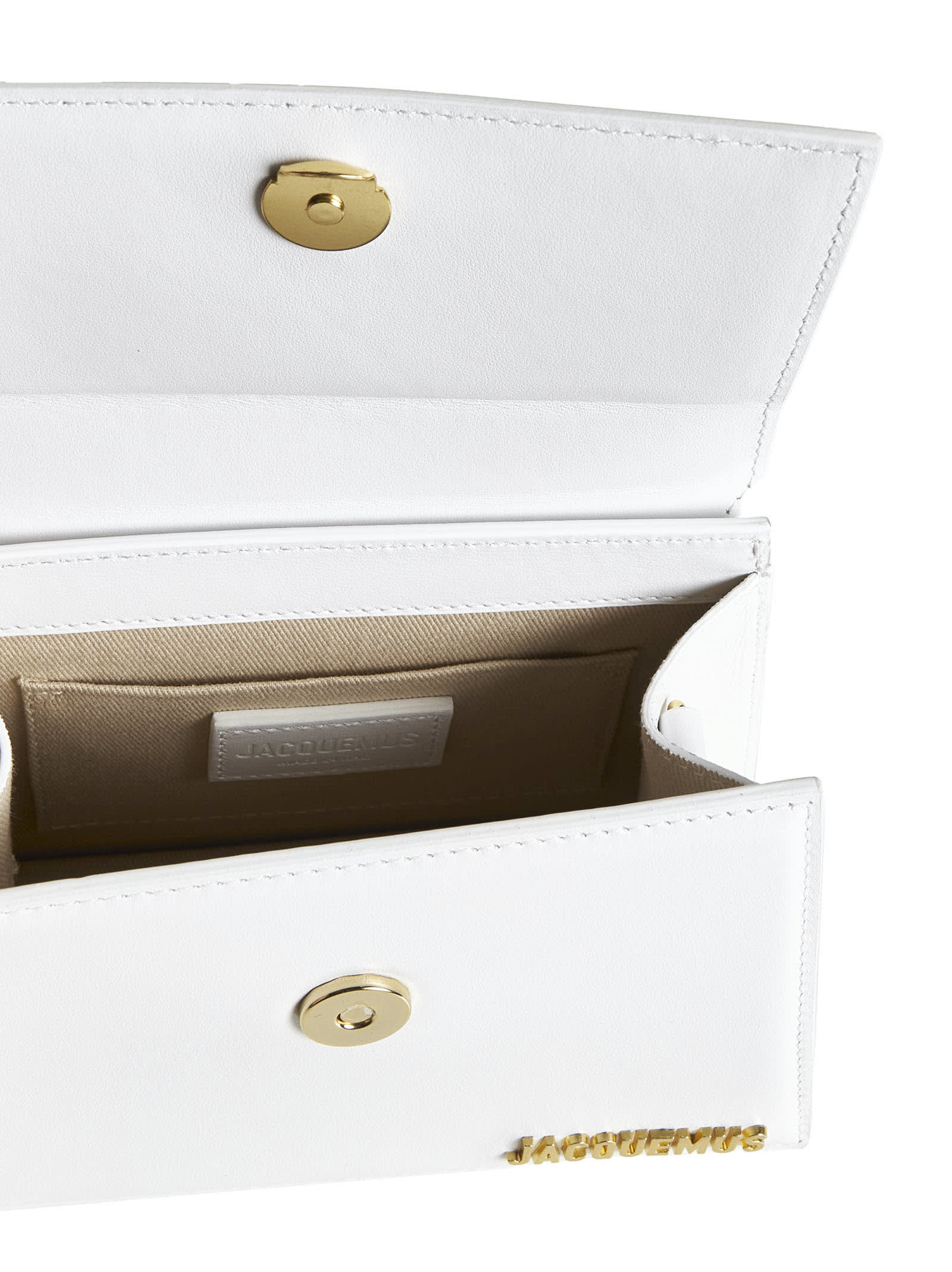 Jacquemus Le Chiquito Noeud Tote Bag In White