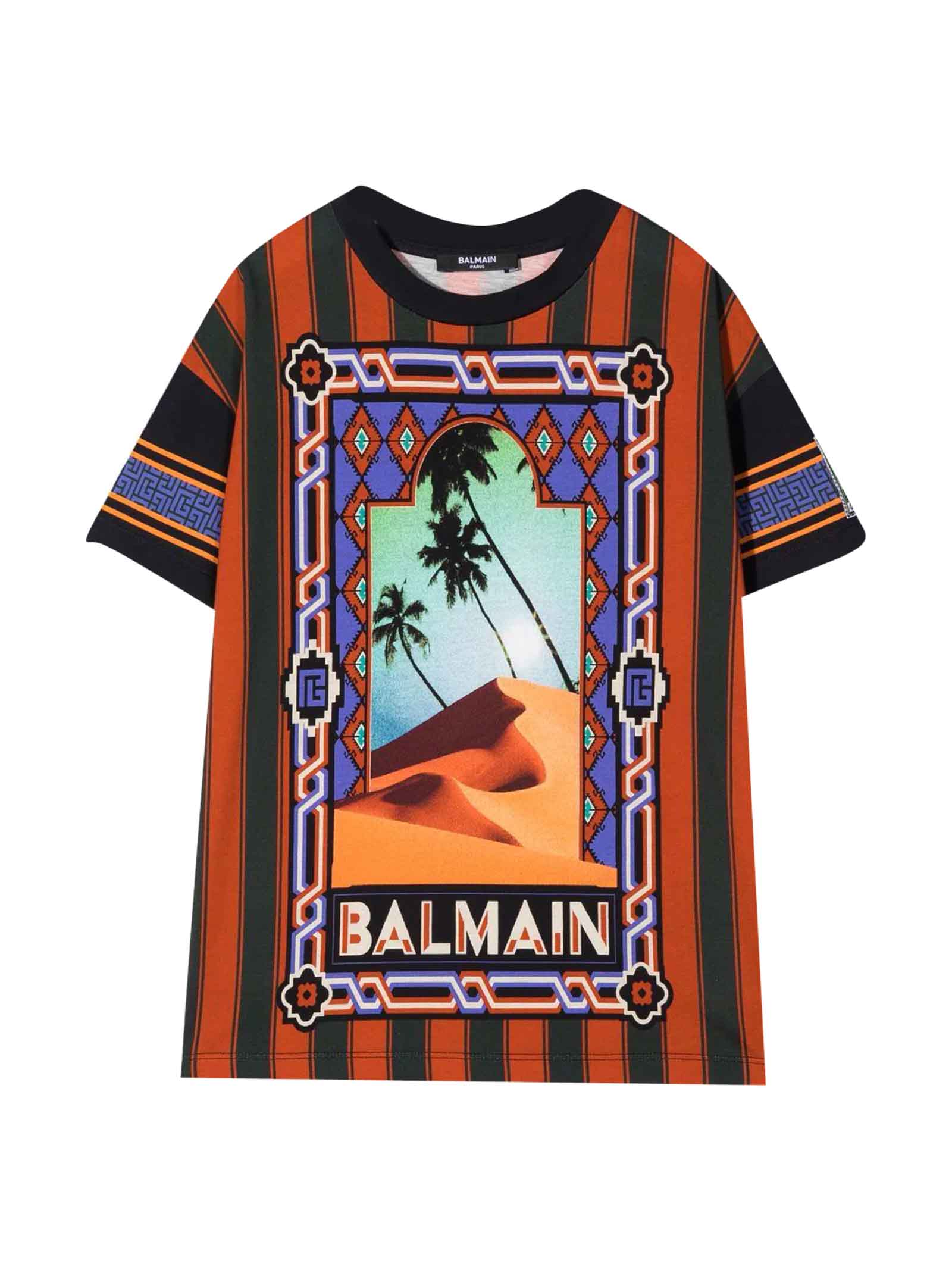 Balmain Multicolor T-shirt Teen Unisex