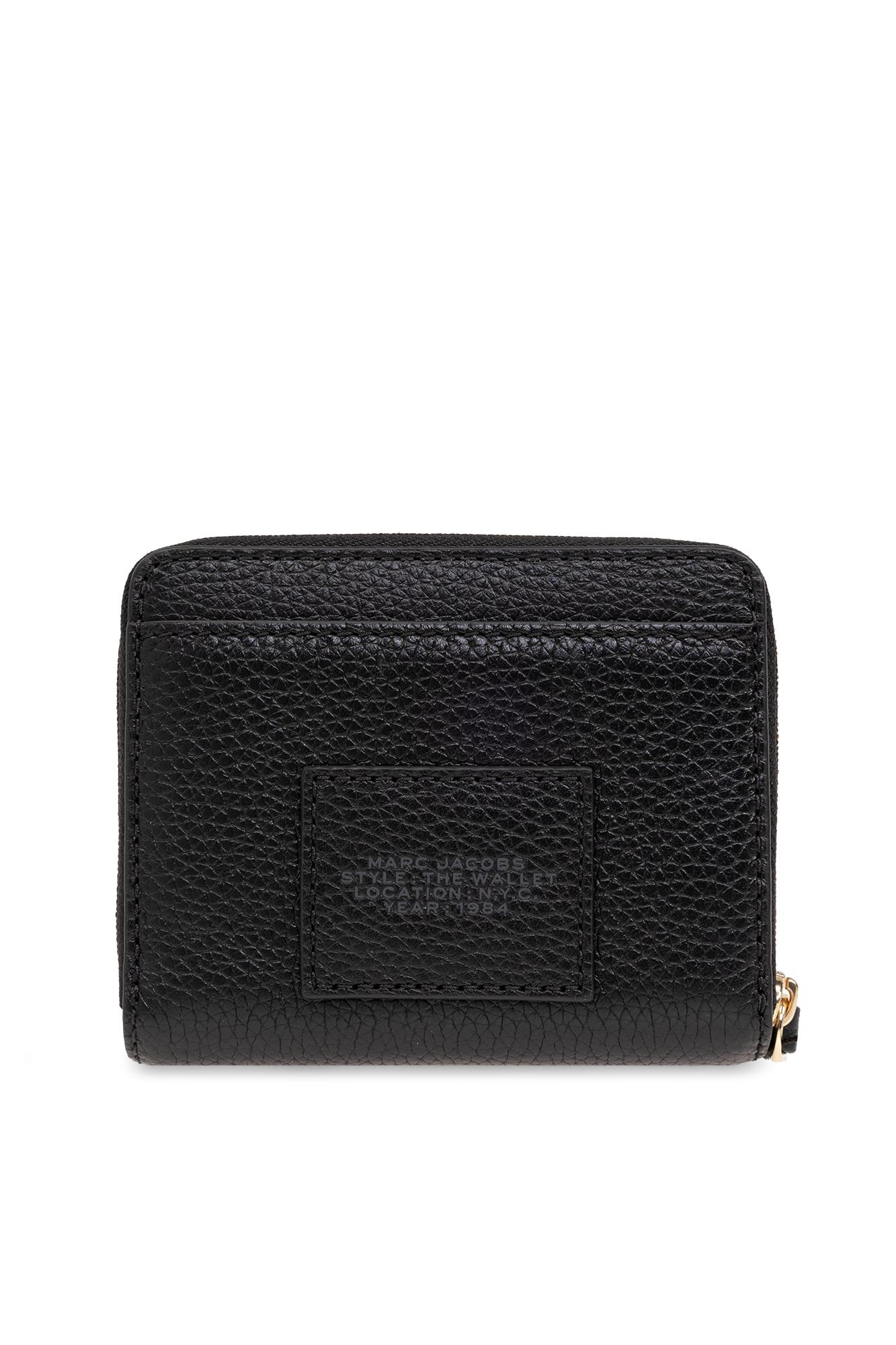Marc Jacobs Leather Wallet In Black