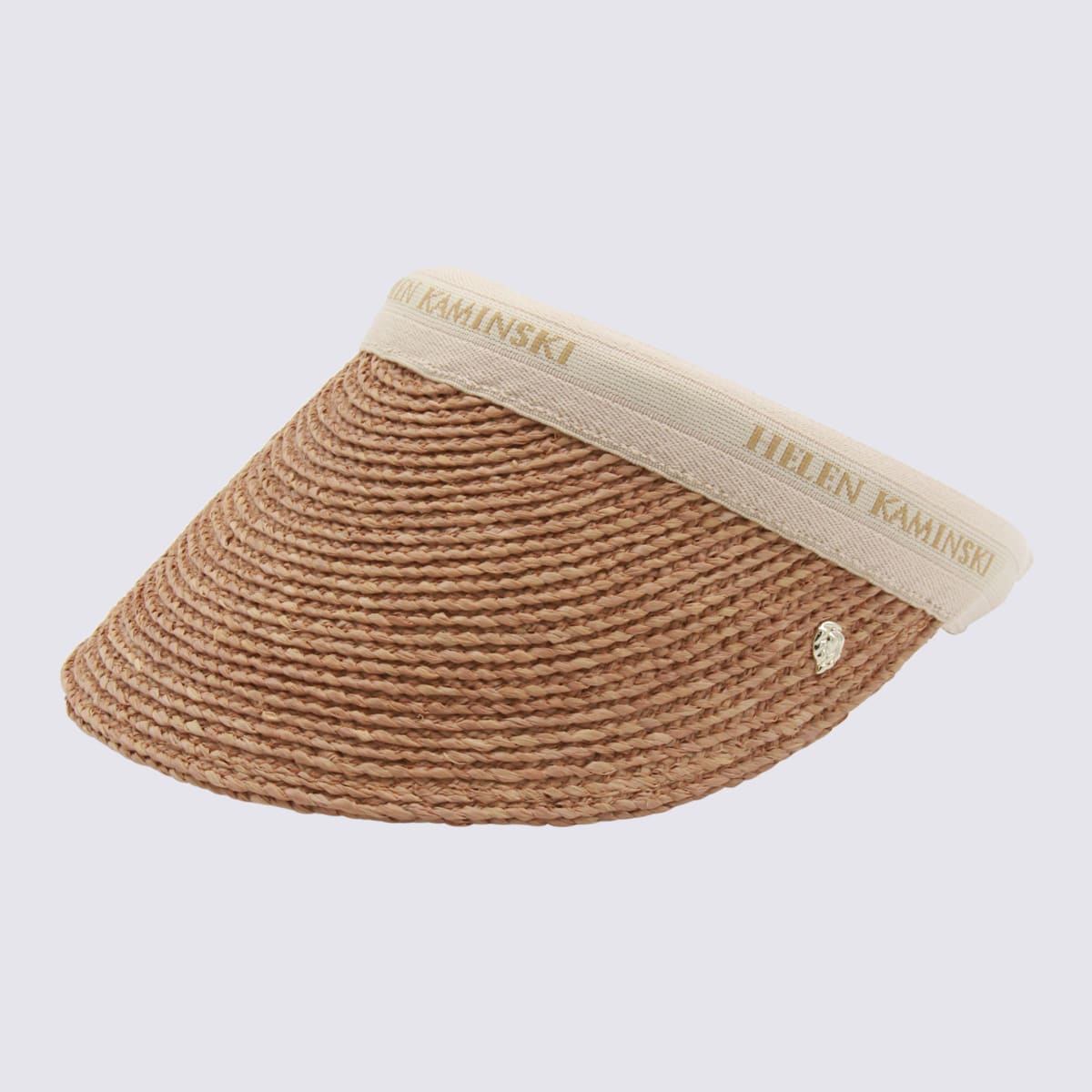 Helen Kaminski Dark Natural Raffia Hat In Brown
