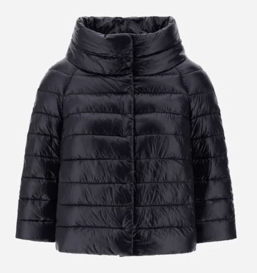 Herno Sofia Down Jacket In Black