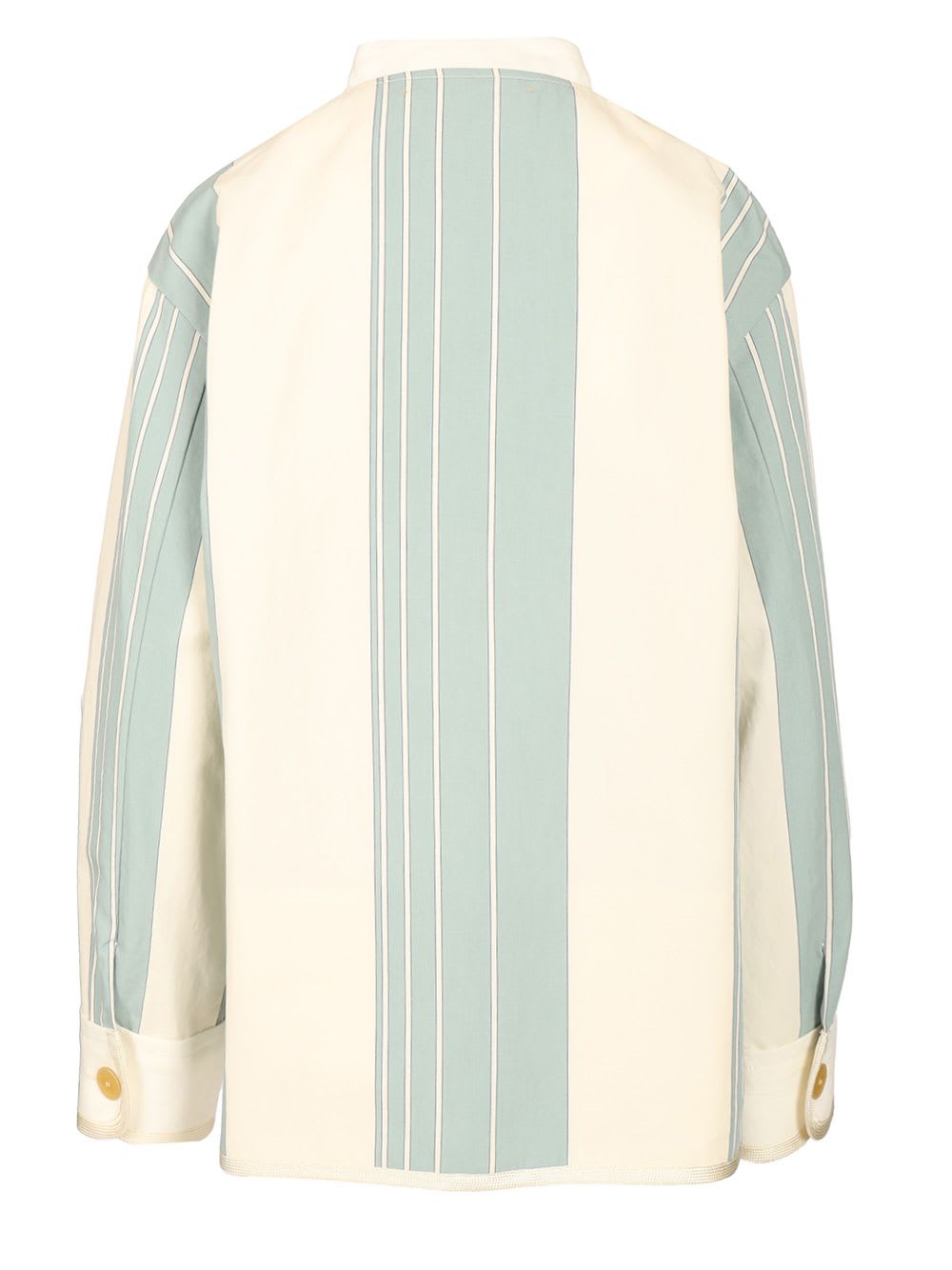 Shop Forte Forte Work Jacket In Light Blue
