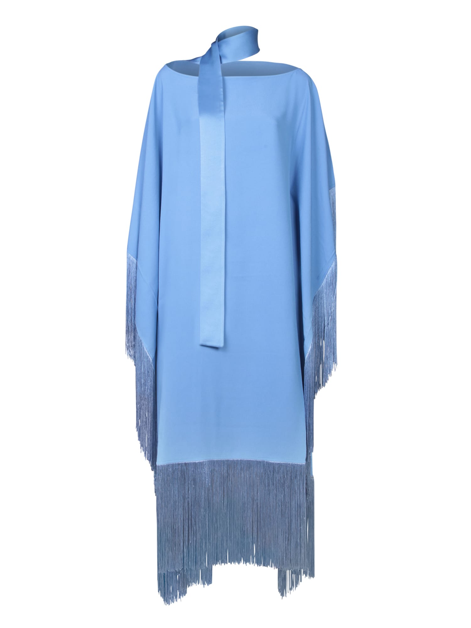 Shop Taller Marmo Tevere Blue Kaftan Dress