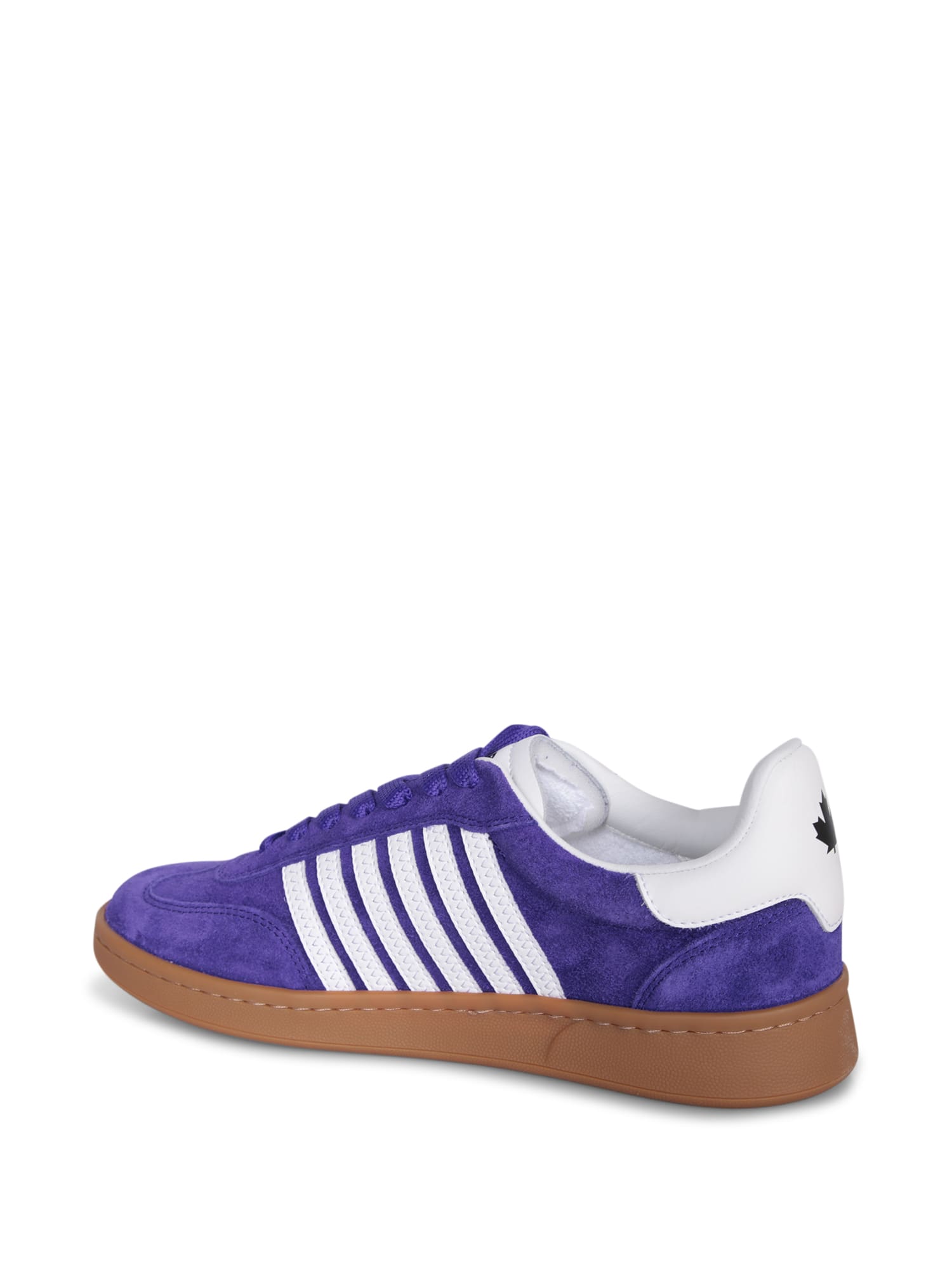 Shop Dsquared2 Purple Crosta Sneakers