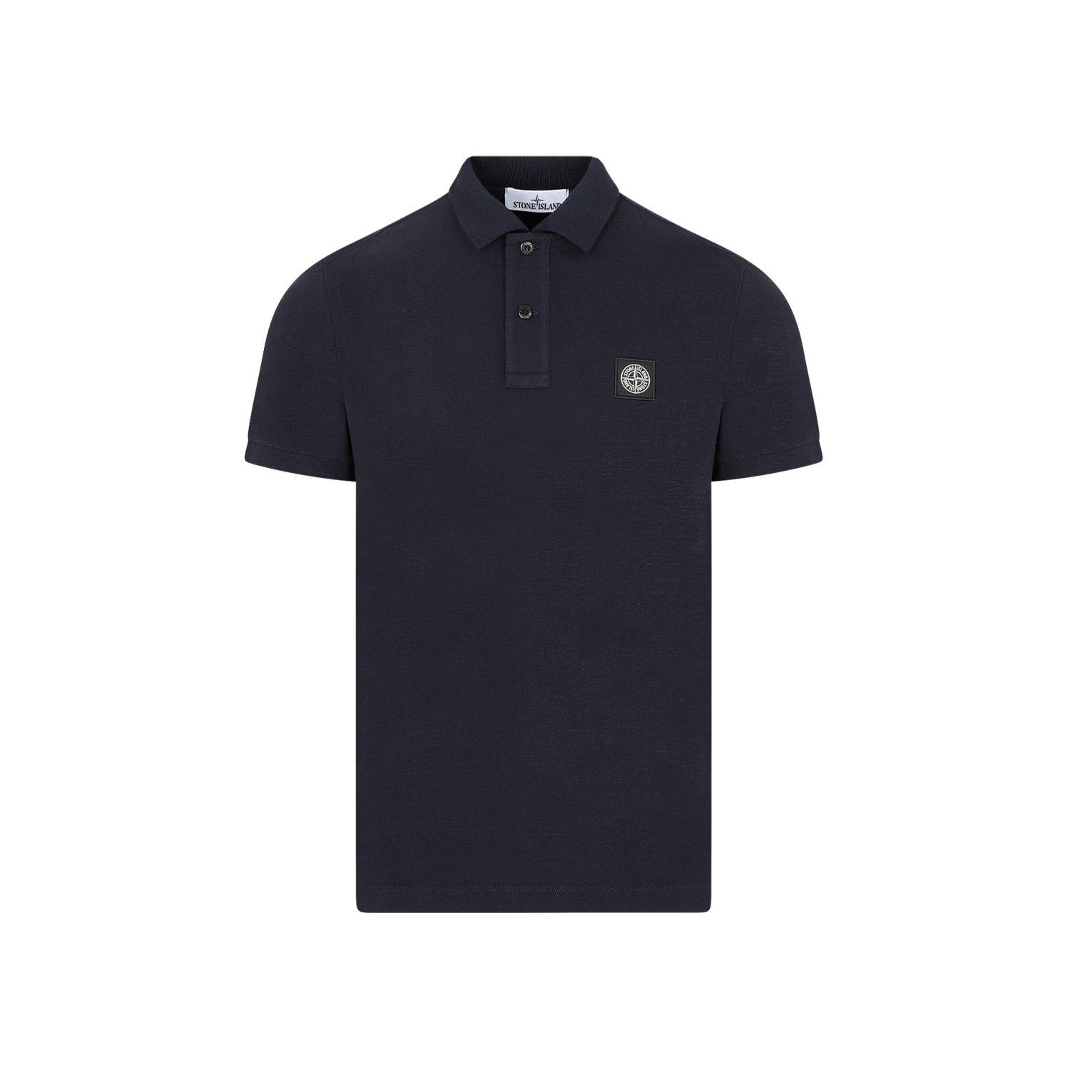 Compass Patch Short-sleeved Polo Shirt