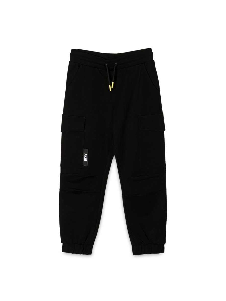 Dkny Kids' Stretch Pants In Black