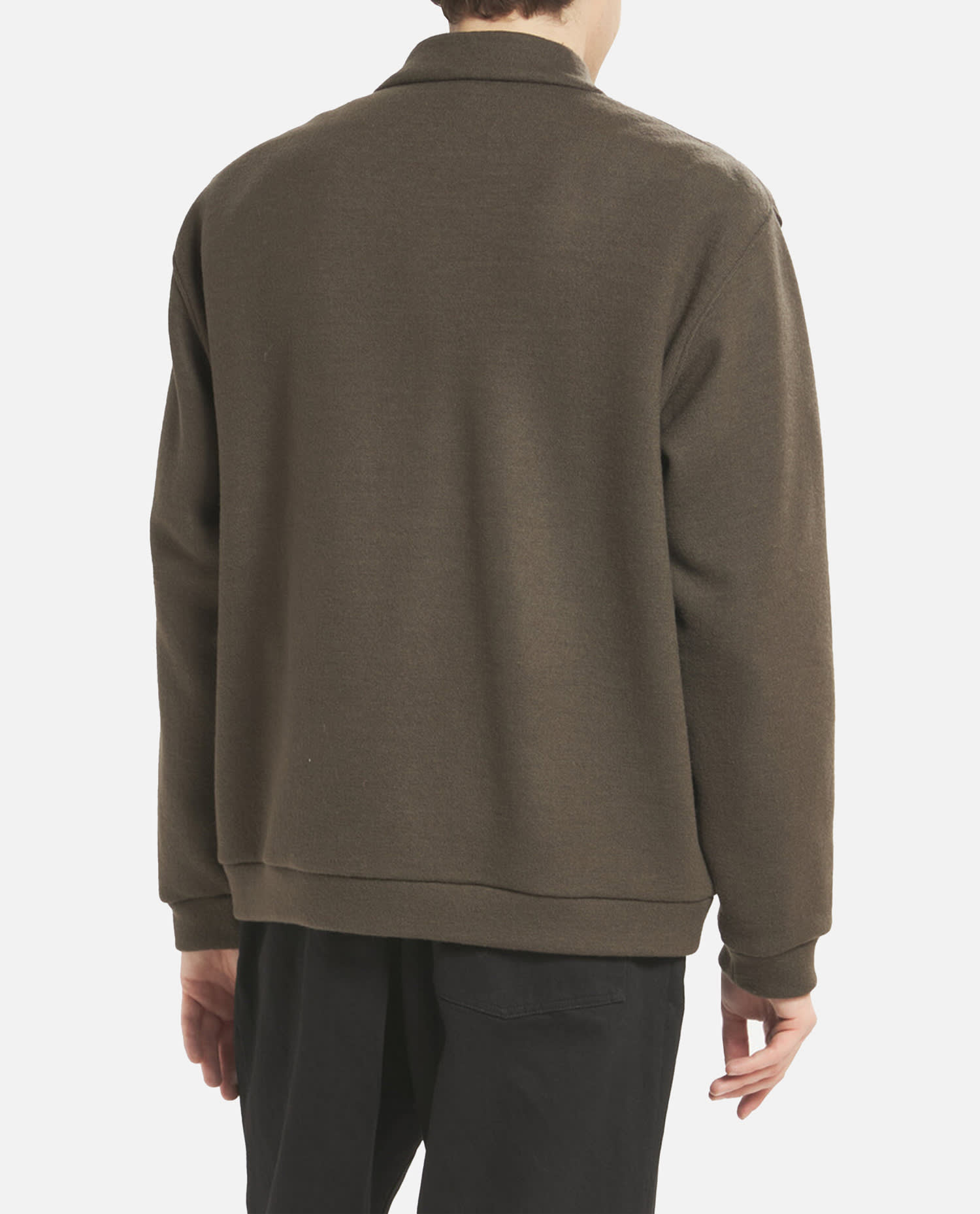 Barena Venezia Capospalla Bomber Zip Gabier Lanoso 98 Lana 2 Elastan Jackets Green In Green