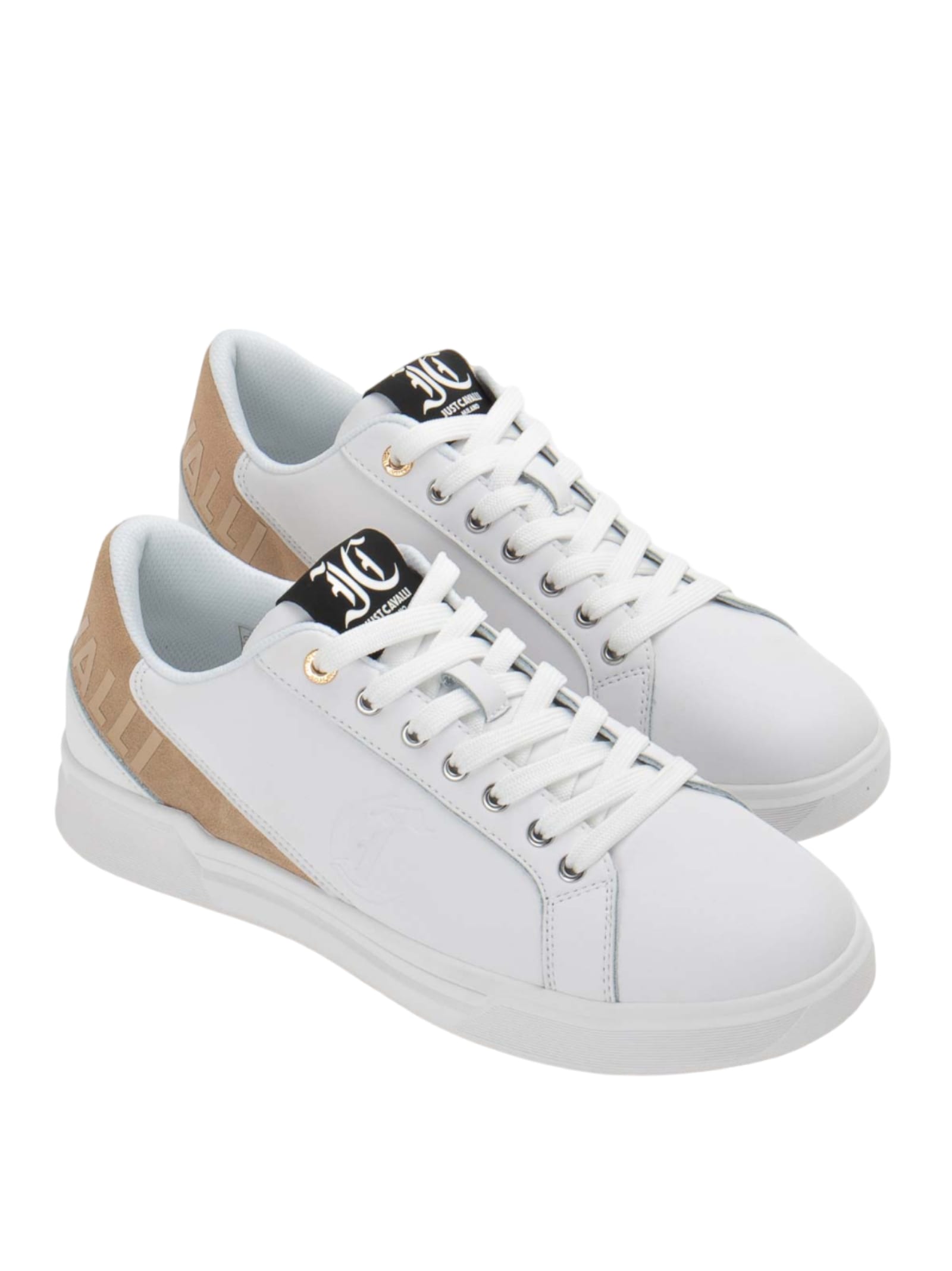 Just Cavalli Sneakers In White