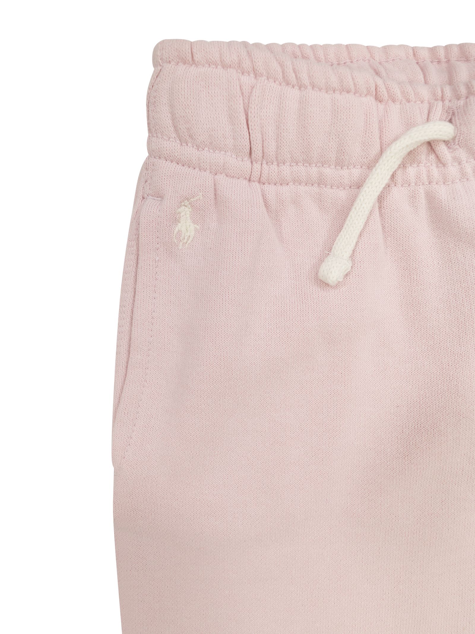 Shop Polo Ralph Lauren Plush Jogging Trousers In Pink
