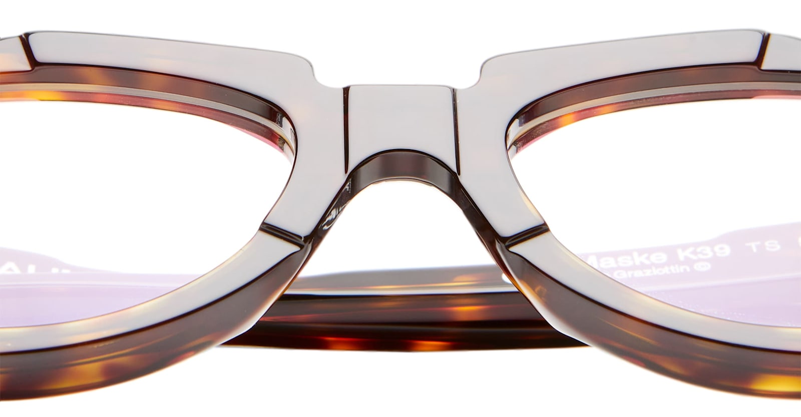 Kuboraum Mask K39 -tortoise Rx Glasses In Black Shine