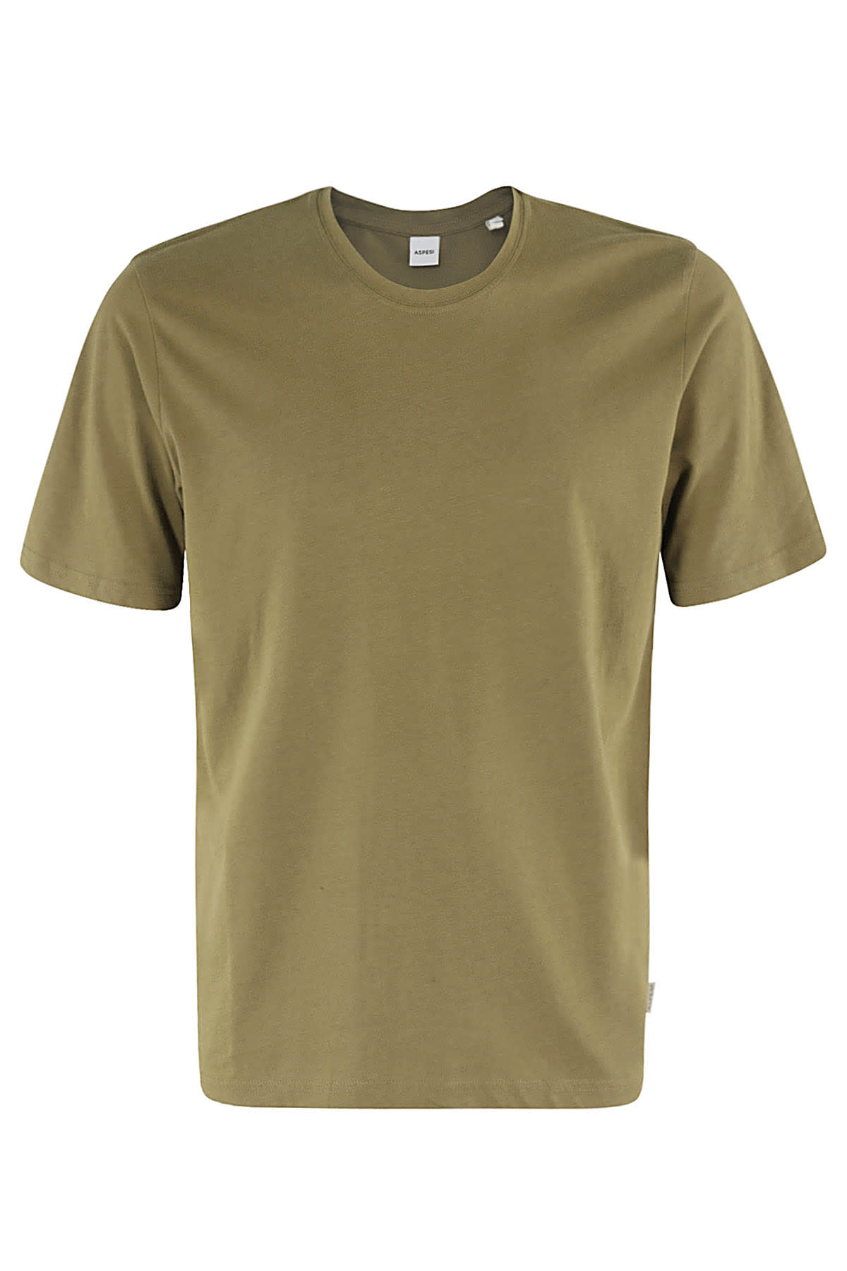 Shop Aspesi T - Shirt Mod 3107 In Militare