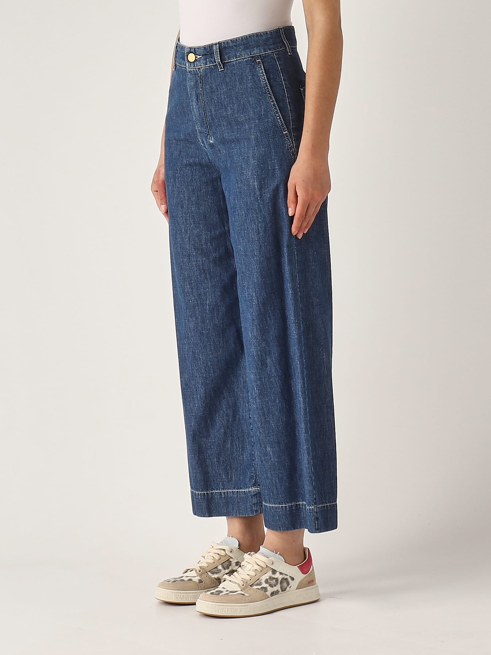 's Max Mara Paul Trousers In Blue